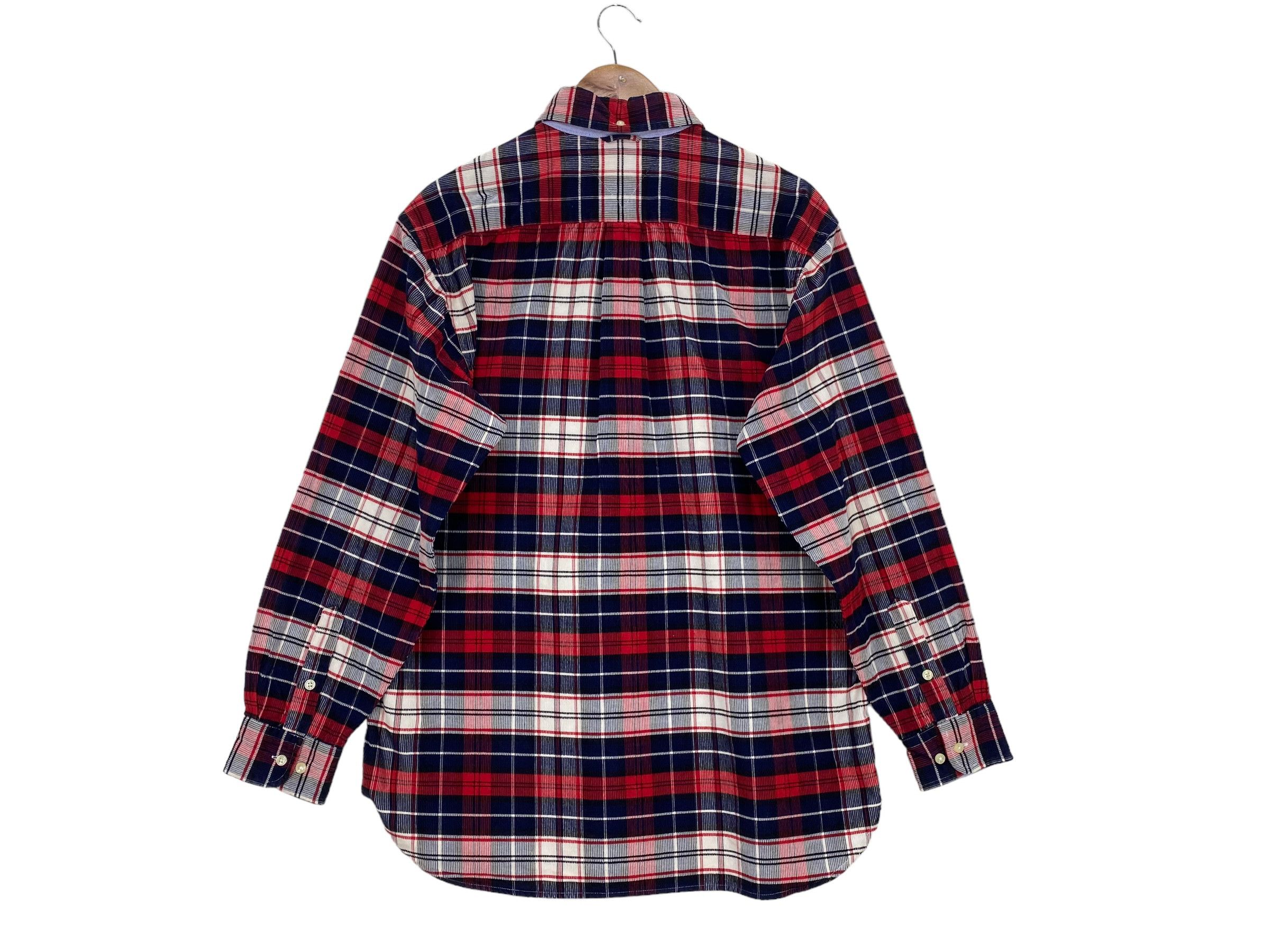 Tommy Hilfiger × Vintage TVintage Tommy Hilfiger Tartan Check Shirt 90s Preppy XL Size US S / EU 44-46 / 1 - 4 Thumbnail