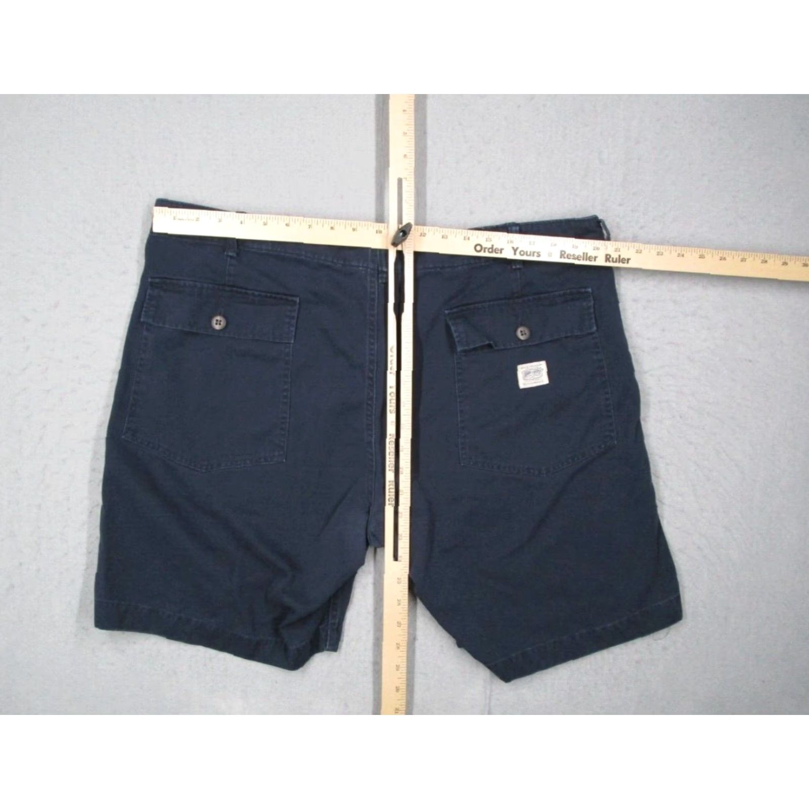 Ralph Lauren DENIM & SUPPLY RALPH LAUREN Shorts Men Blue Flat Front Twill Nautical Military 8" 40 Inseam Casual Travel 5-Pocket Denim & Supply Ralph Lauren Size US 40 / EU 56 - 5 Thumbnail