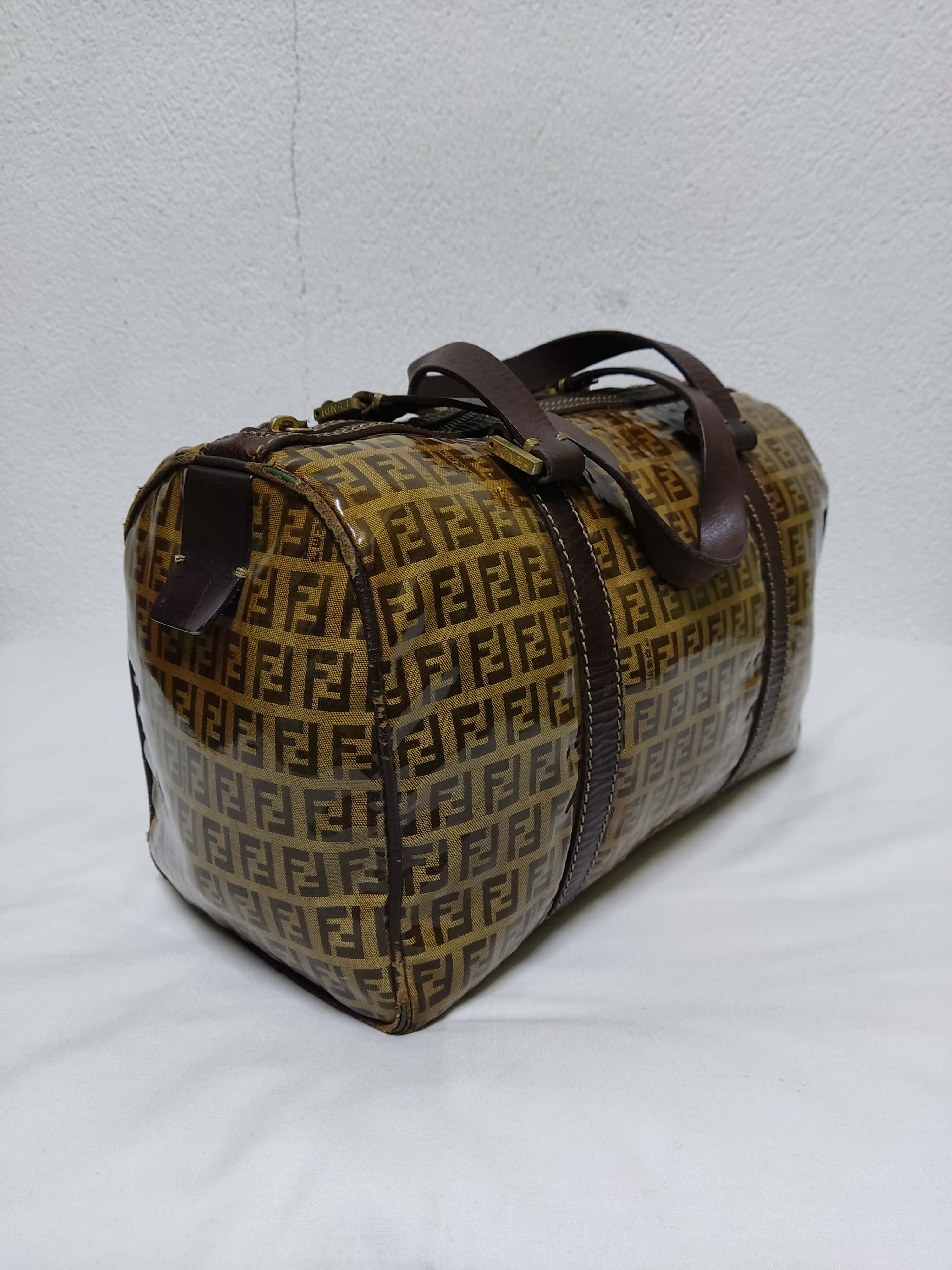 Fendi Authentic FENDI Zucchino Mini Bostan Bag Handbag Size ONE SIZE - 10 Thumbnail