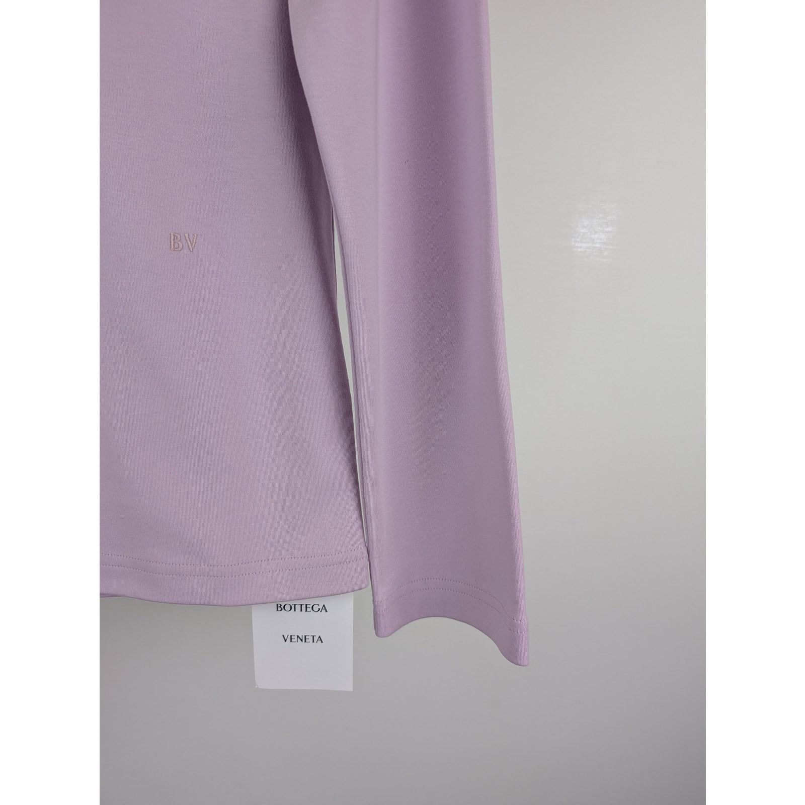 Bottega Veneta o1rshd1 Heavy Weight Fluid Jersey T-Shirt in Purple Size US M / EU 48-50 / 2 - 4 Thumbnail