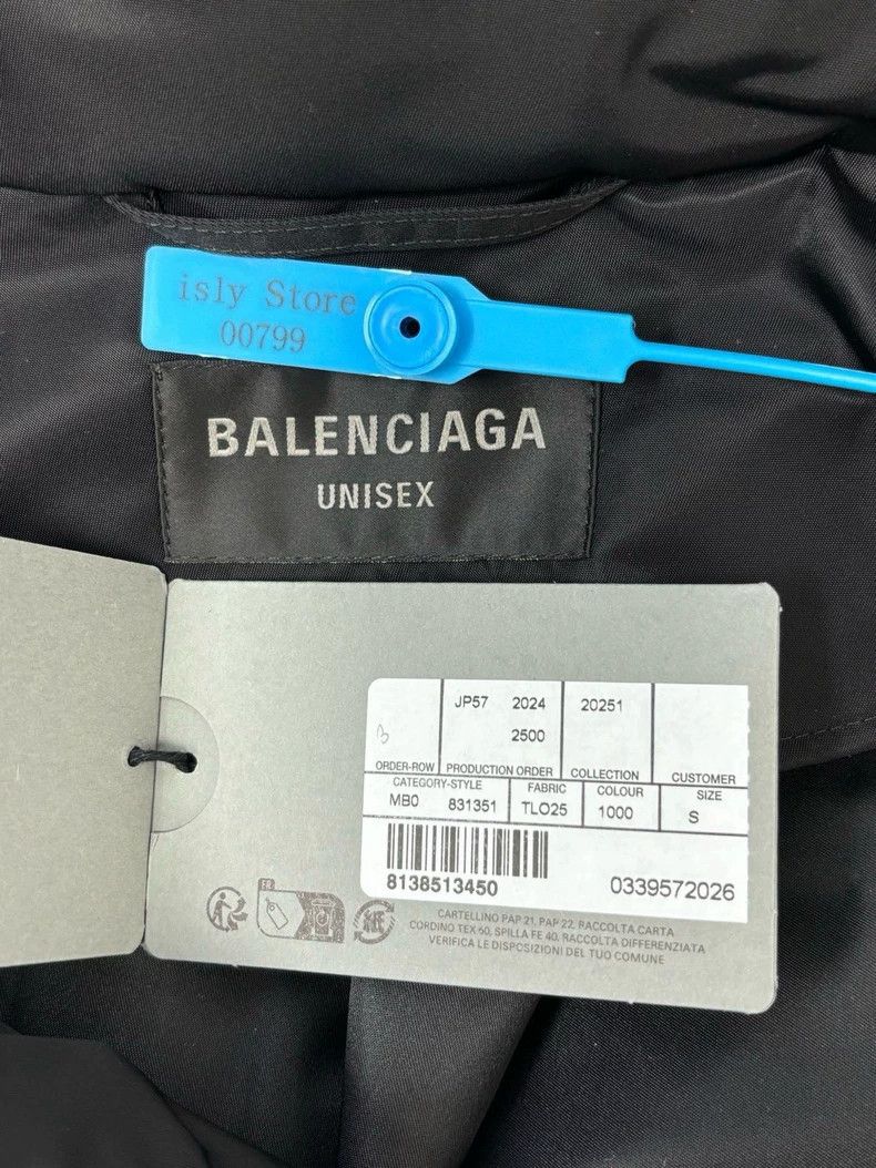 Balenciaga Balenciaga Pink Tape Hooded Suit Jacket Size US S / EU 44-46 / 1 - 4 Thumbnail