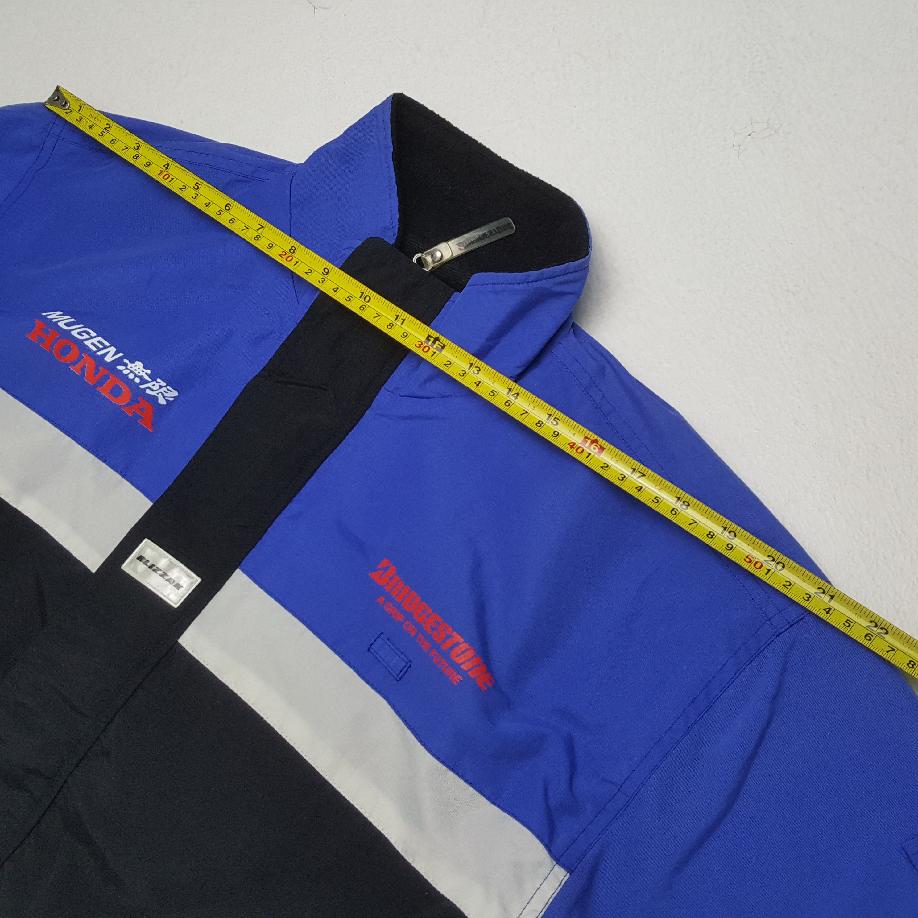 Vintage BRIDGESTONE X MUGEN HONDA Custom Art Jacket Size US L / EU 52-54 / 3 - 5 Thumbnail