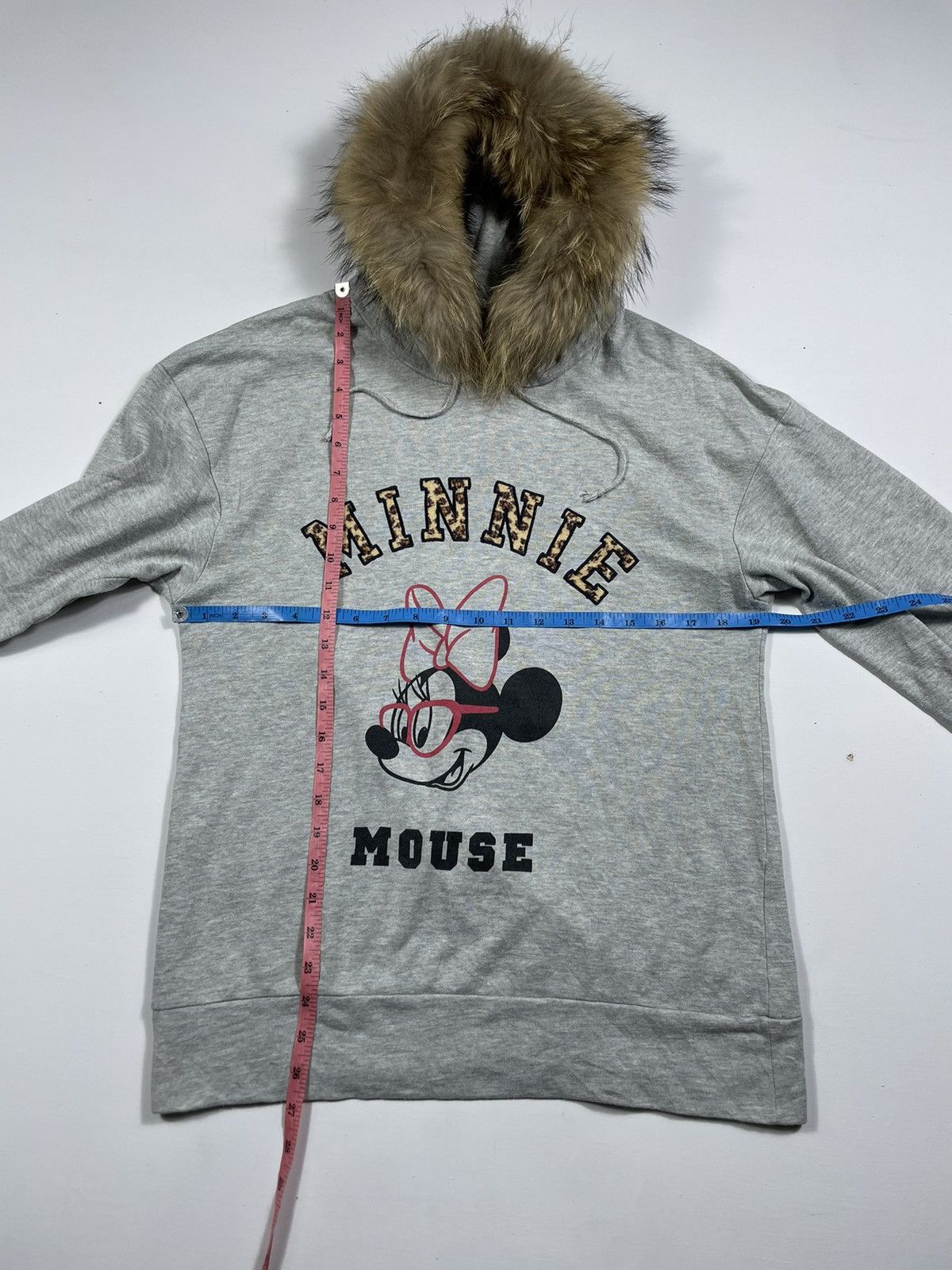 Japanese Brand Disney Minni Mouse found leopad fur hoodie ifsixstyled Size L / US 10 / IT 46 - 6 Thumbnail