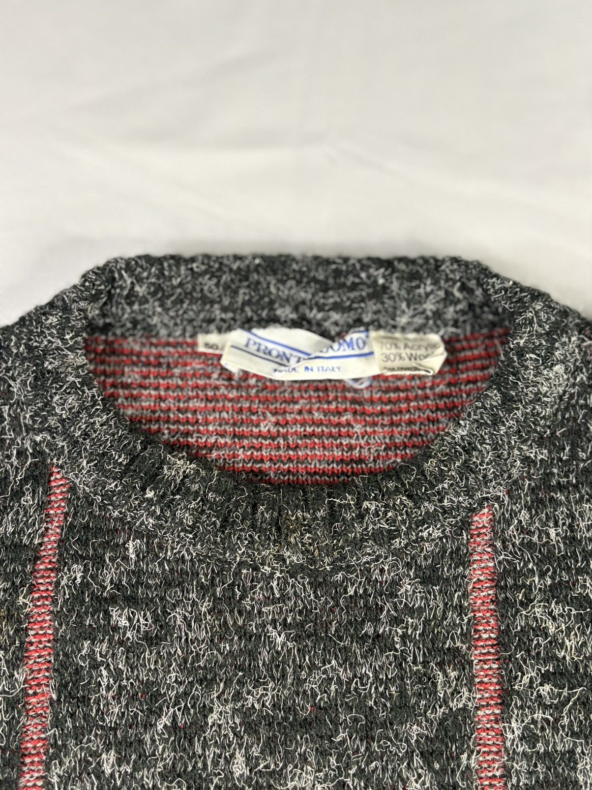 Vintage Vintage Promo Uomo Wool Pullover Sweater | $25 Size US M / EU 48-50 / 2 - 4 Thumbnail