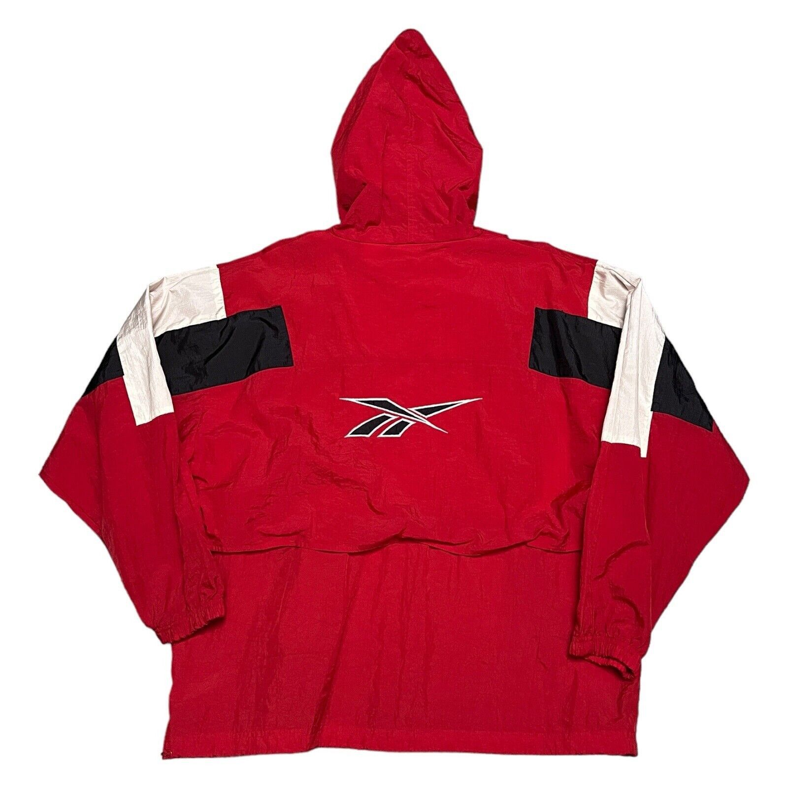 Reebok VINTAGE Y2K Reebok Red Light Windbreaker Streetwear Jacket Size US L / EU 52-54 / 3 - 1 Thumbnail