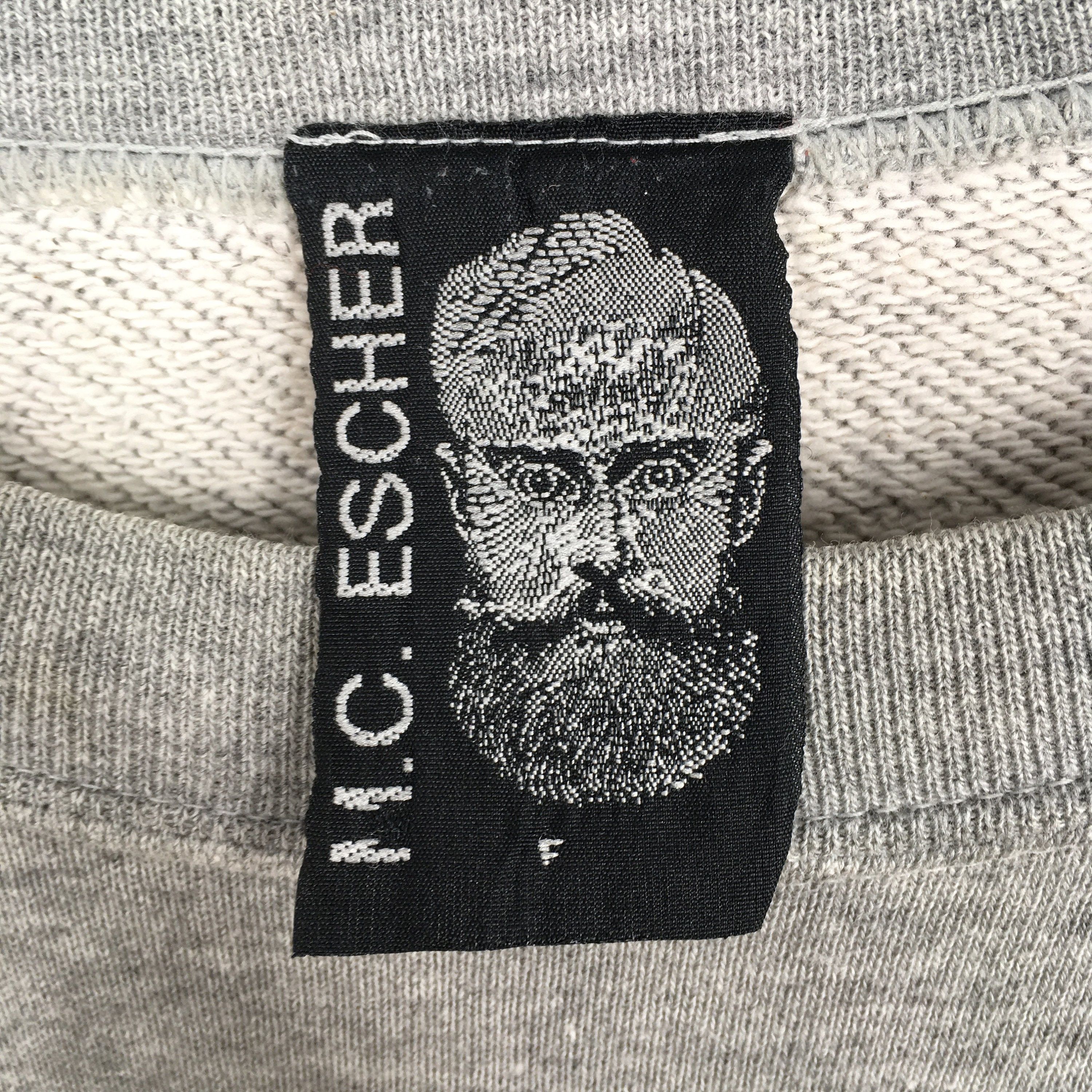 Other M.C. Escher Sky and Water I (1938) Artwork Sweatshirt M Size US M / EU 48-50 / 2 - 4 Thumbnail