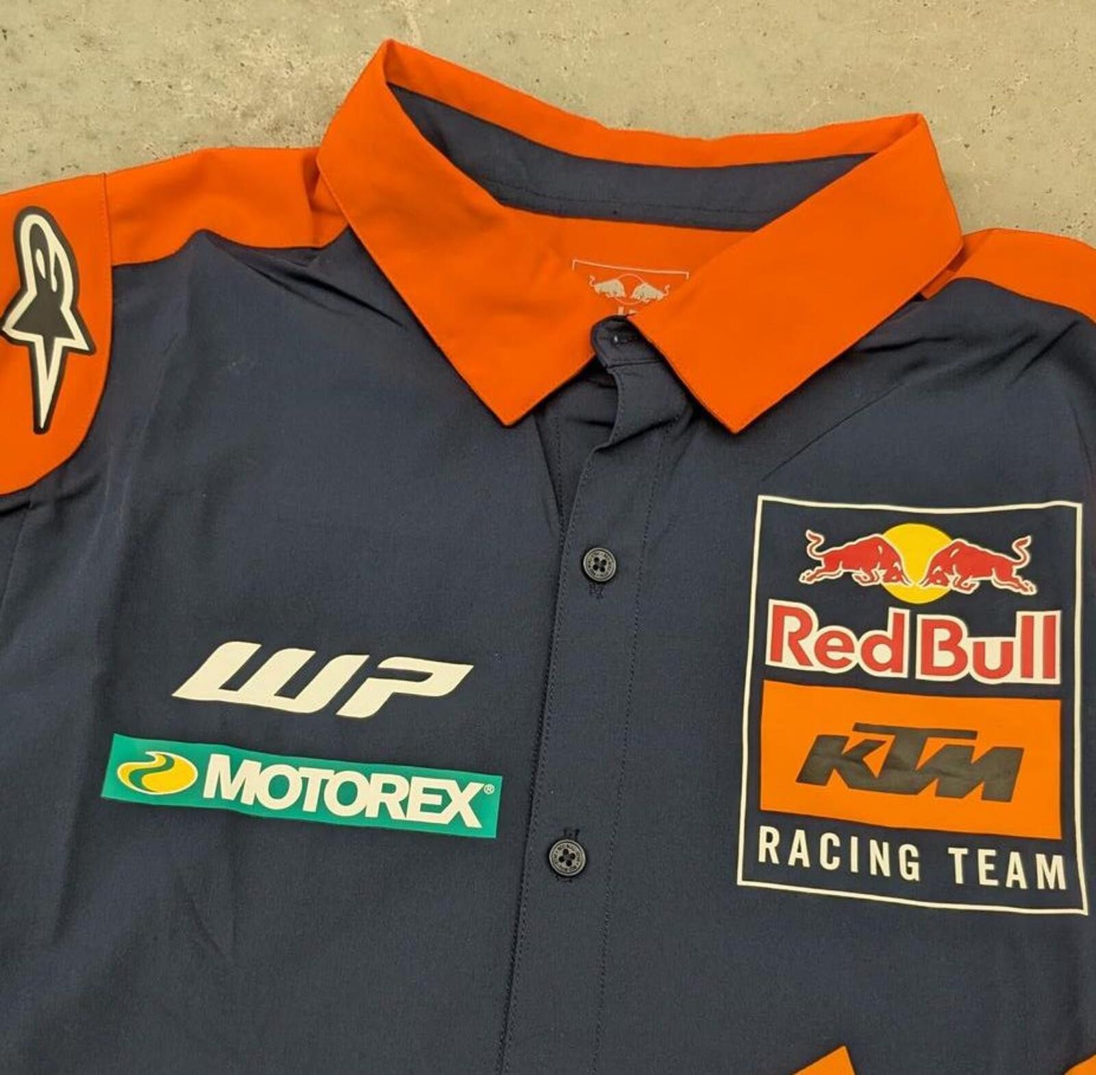Red Bull Red Bull KTM Racing Team Button Up Team Jersey Size US XL / EU 56 / 4 - 3 Thumbnail