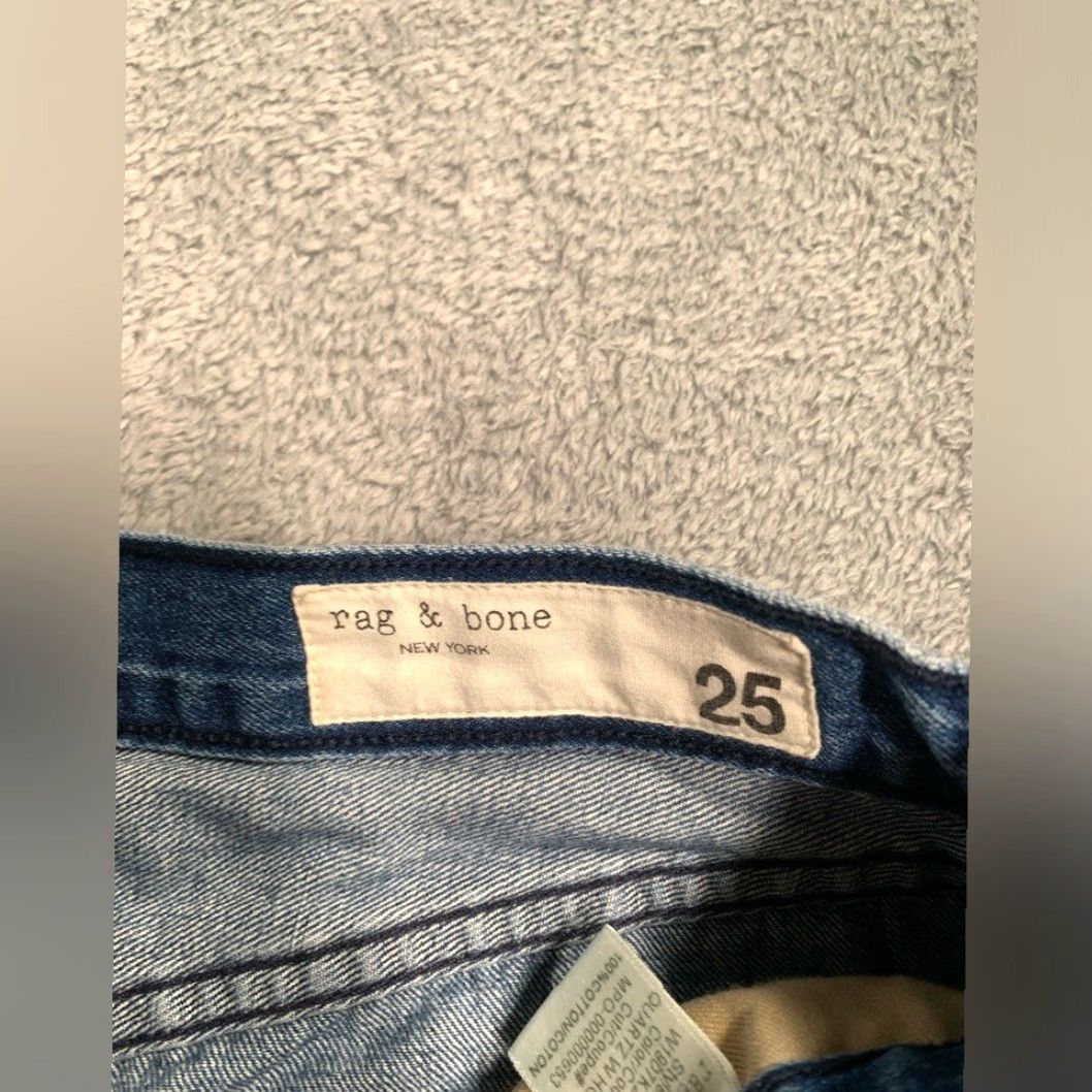 Rag & Bone rag & bone cate mid-rise short quartz distressed shorts 25 Size 42" / US 20 - 5 Thumbnail