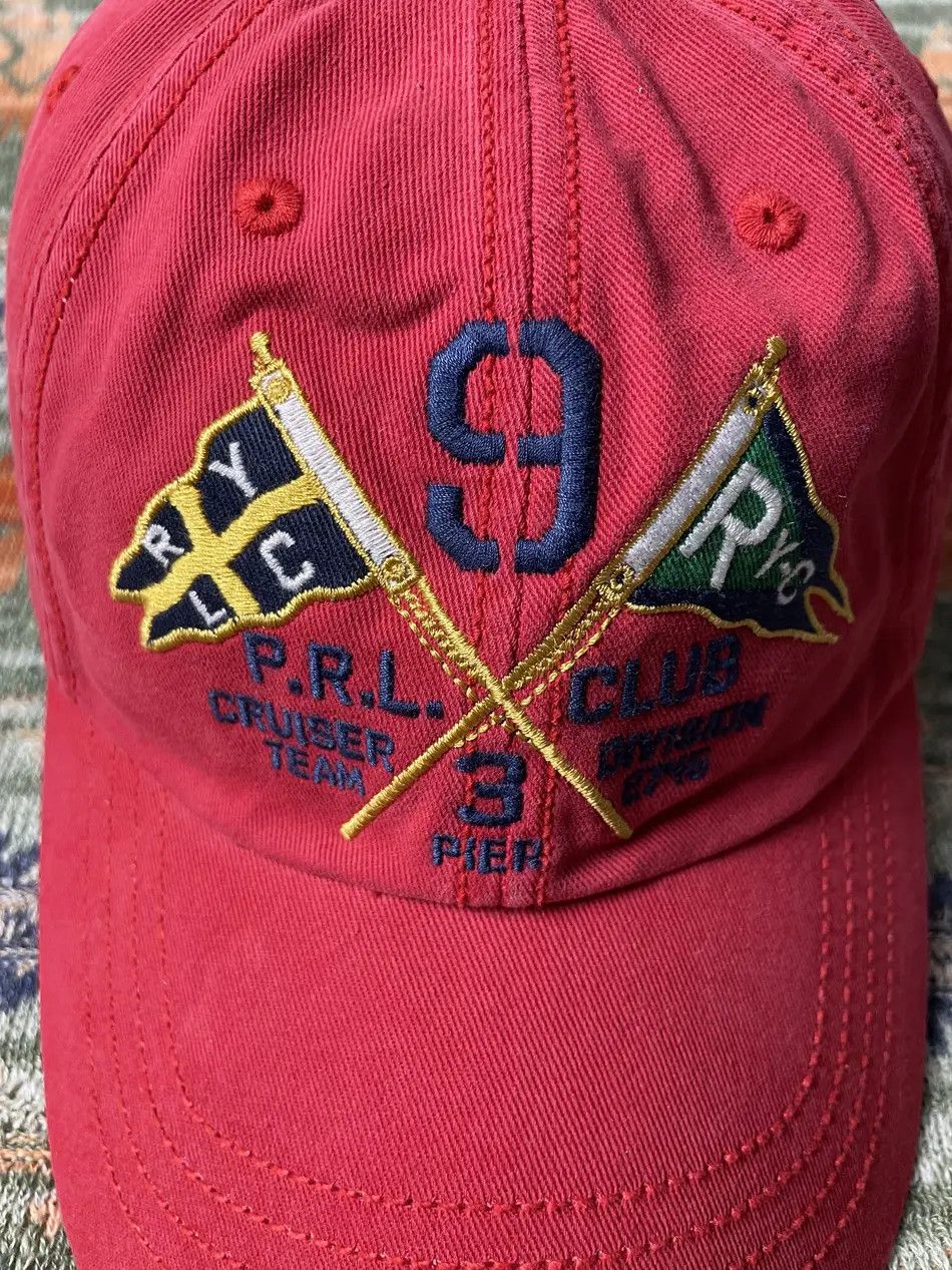 Polo Ralph Lauren Polo Ralph Lauren Rare Leather Baseball Hat cap Size ONE SIZE - 3 Thumbnail