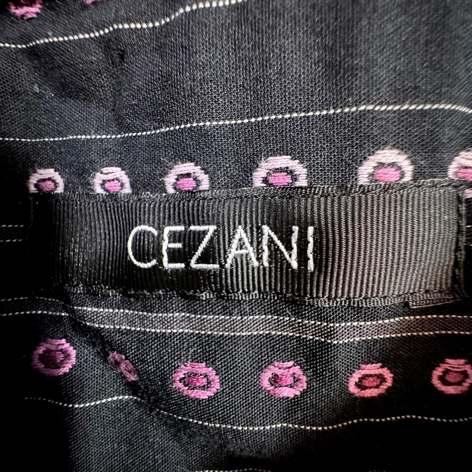 Designer Cezani Men's Long Sleeve Button Up Dress Shirt Polka Dots Size US L / EU 52-54 / 3 - 9 Thumbnail