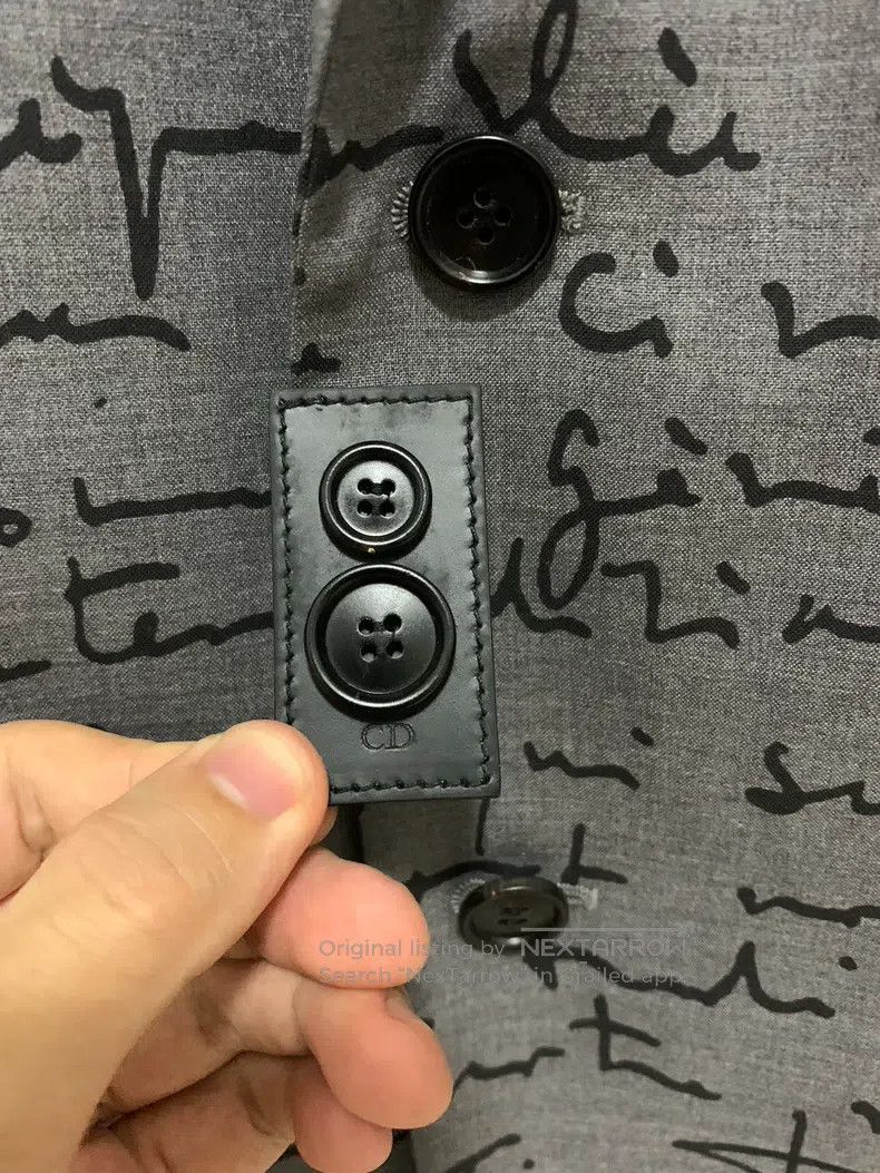 Dior Dior Sanskrit script full print signature suit Size US S / EU 44-46 / 1 - 7 Thumbnail