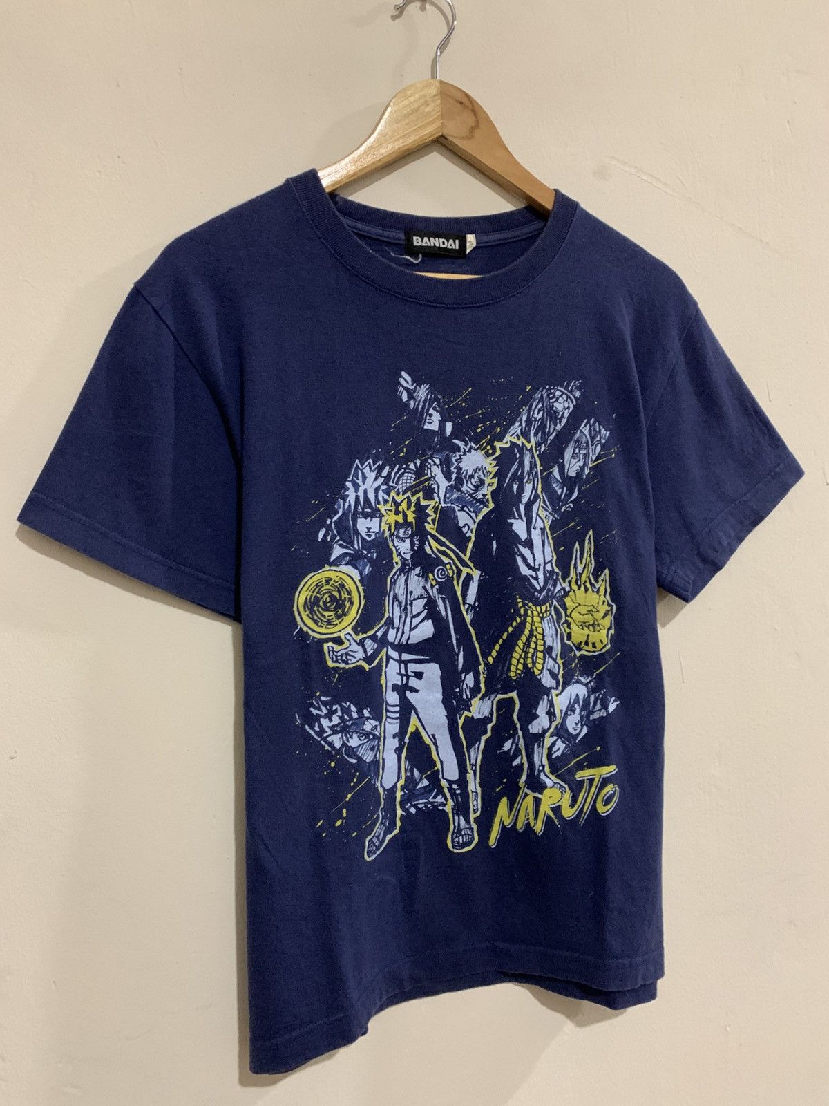 Anime Vintage Naruto Sasuke Bandai Tee Shirt Size US M / EU 48-50 / 2 - 2 Thumbnail