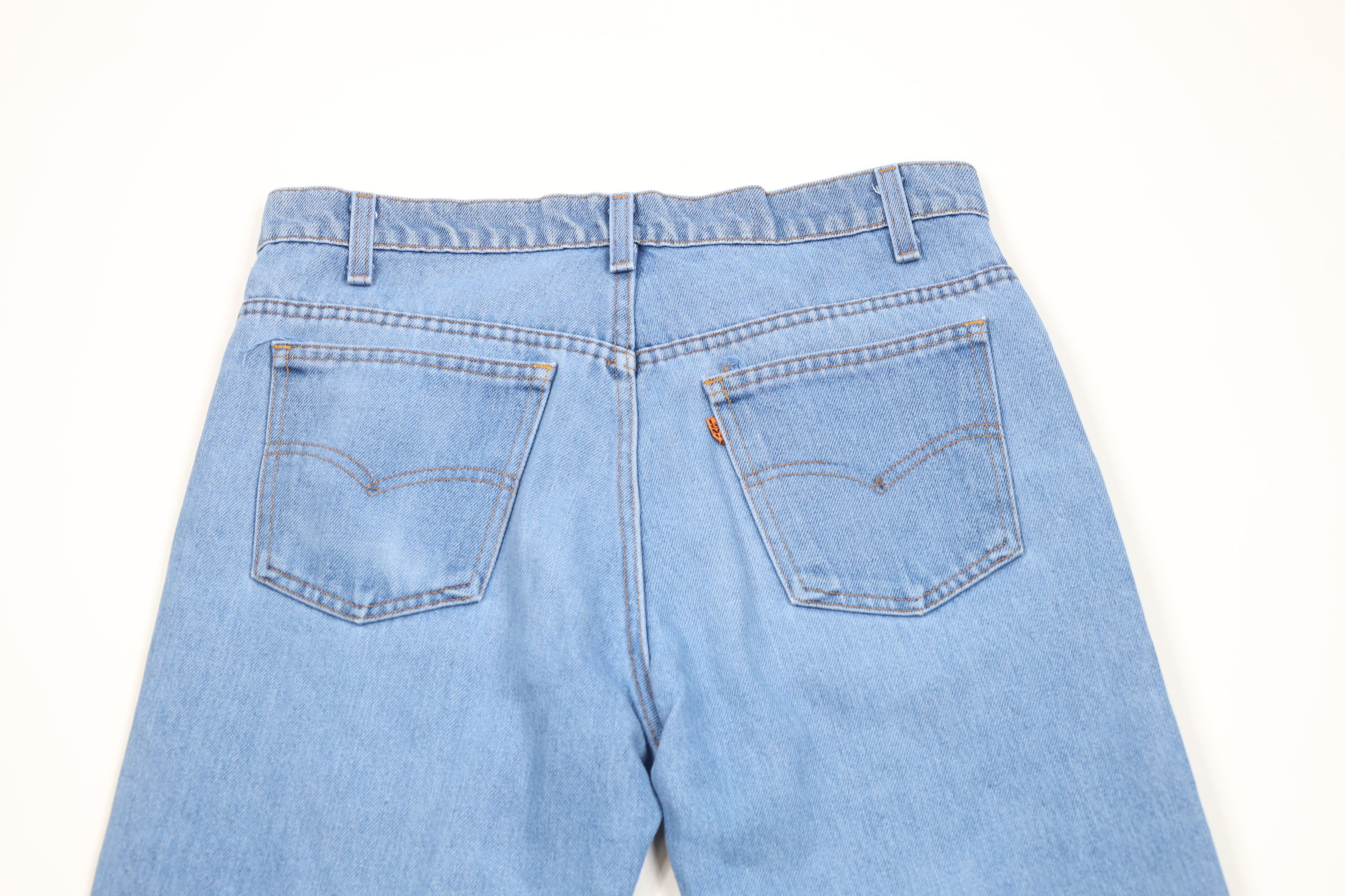 Levi's Vintage 70s 80s Levis Orange Tab Straight Leg Denim Jeans Size US 32 / EU 48 - 10 Thumbnail