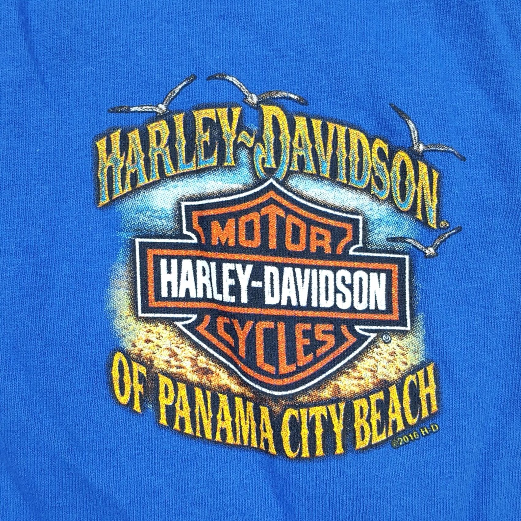 Harley Davidson Harley-Davidson Panama City Beach Size S Biker Motorcycle Retro T Shirt Fish Size US S / EU 44-46 / 1 - 4 Thumbnail