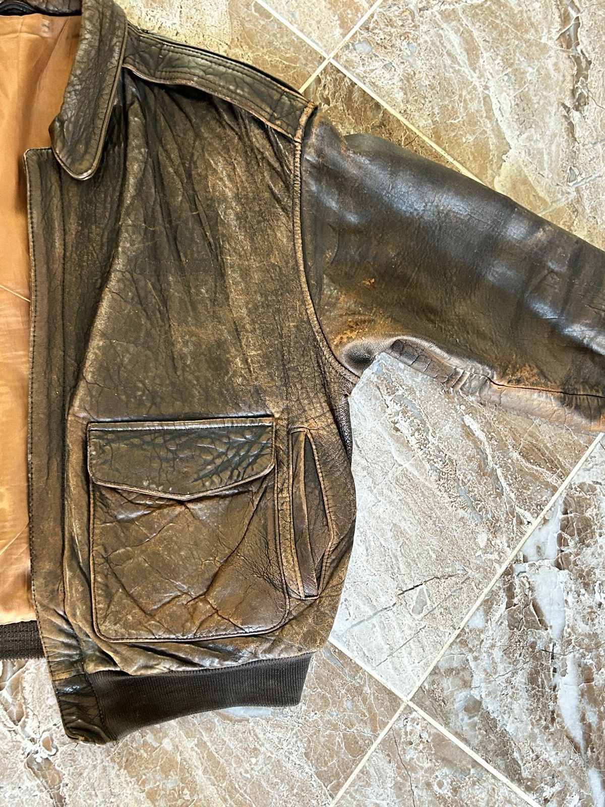 Avirex Avirex Vintage Leather Jacket “Chinese Order” Flying Tigers Size US L / EU 52-54 / 3 - 12 Thumbnail