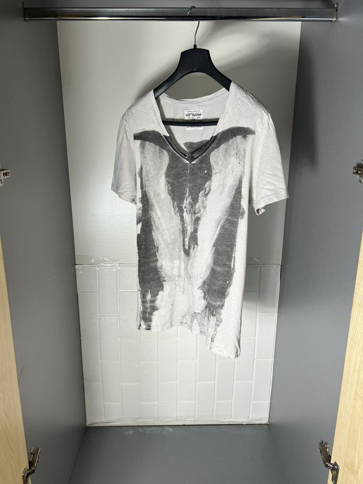 Allsaints × Vintage VERY RARE ALLSAINTS SPITALFIELDS DESIGNER T-SHIRT Y2K 90s Size US M / EU 48-50 / 2 - 3 Thumbnail