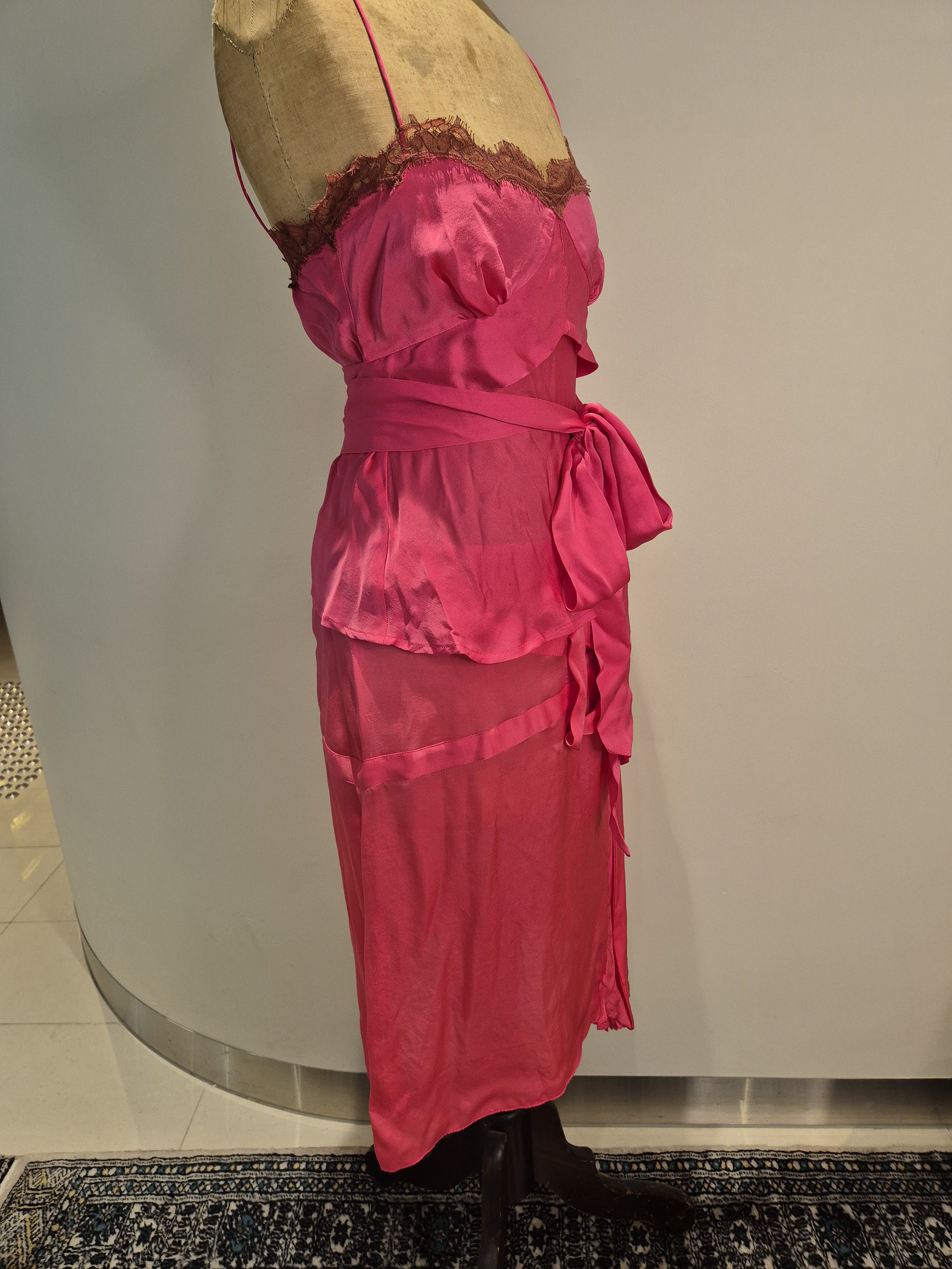 Viktor & Rolf 2 piece Viktor & Rolf silk top & skirt Size S / US 4 / IT 40 - 4 Thumbnail