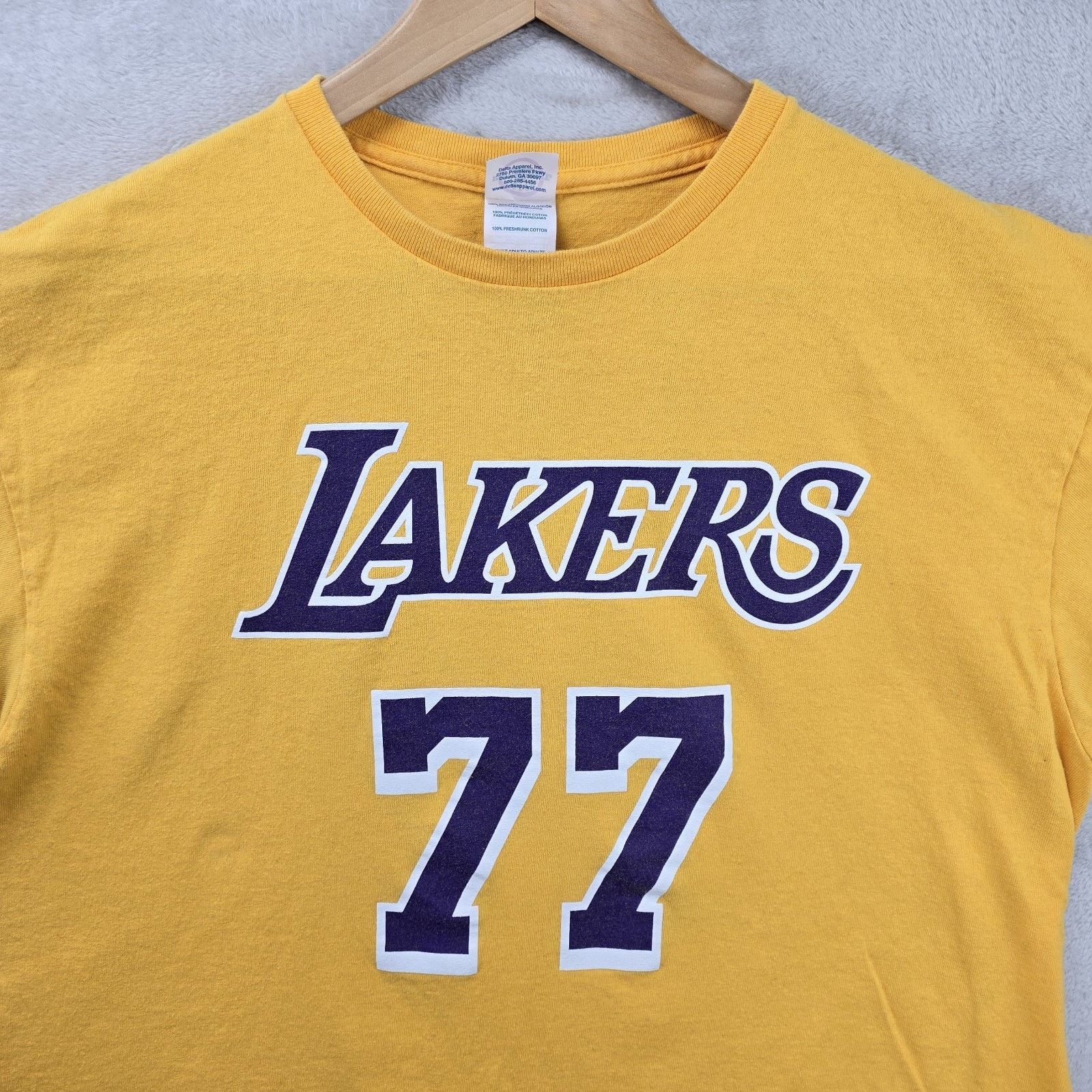 Delta Luka Doncic Lakers Debut Game Shirt XL 2.10.25 SGA Crypto Size US XL / EU 56 / 4 - 2 Thumbnail