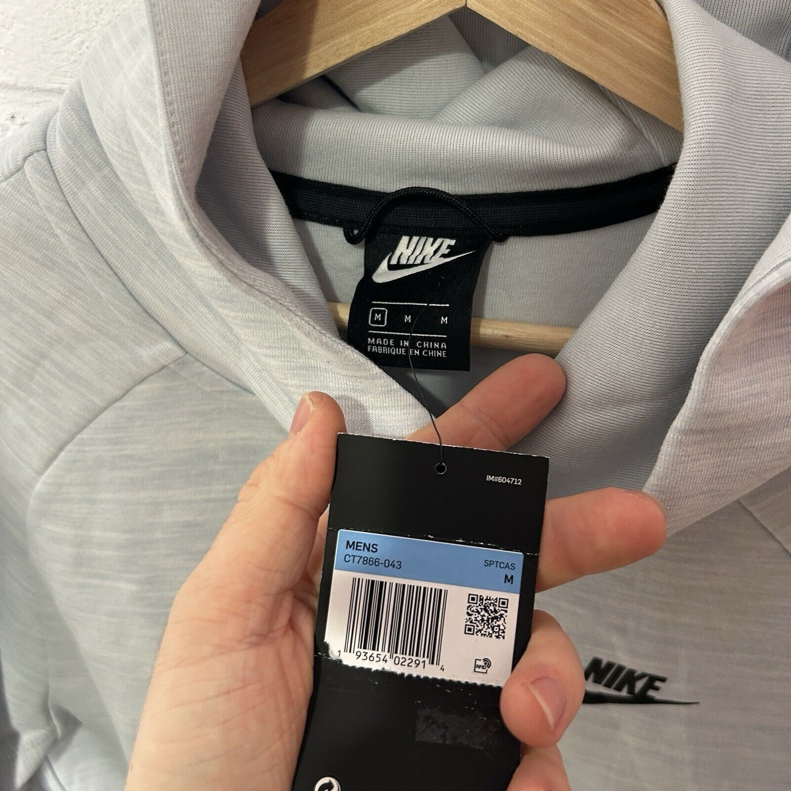 Nike Nike Tech Fleece Windrunner Jacket “Pure Platinum” 2024 Size US M / EU 48-50 / 2 - 4 Thumbnail