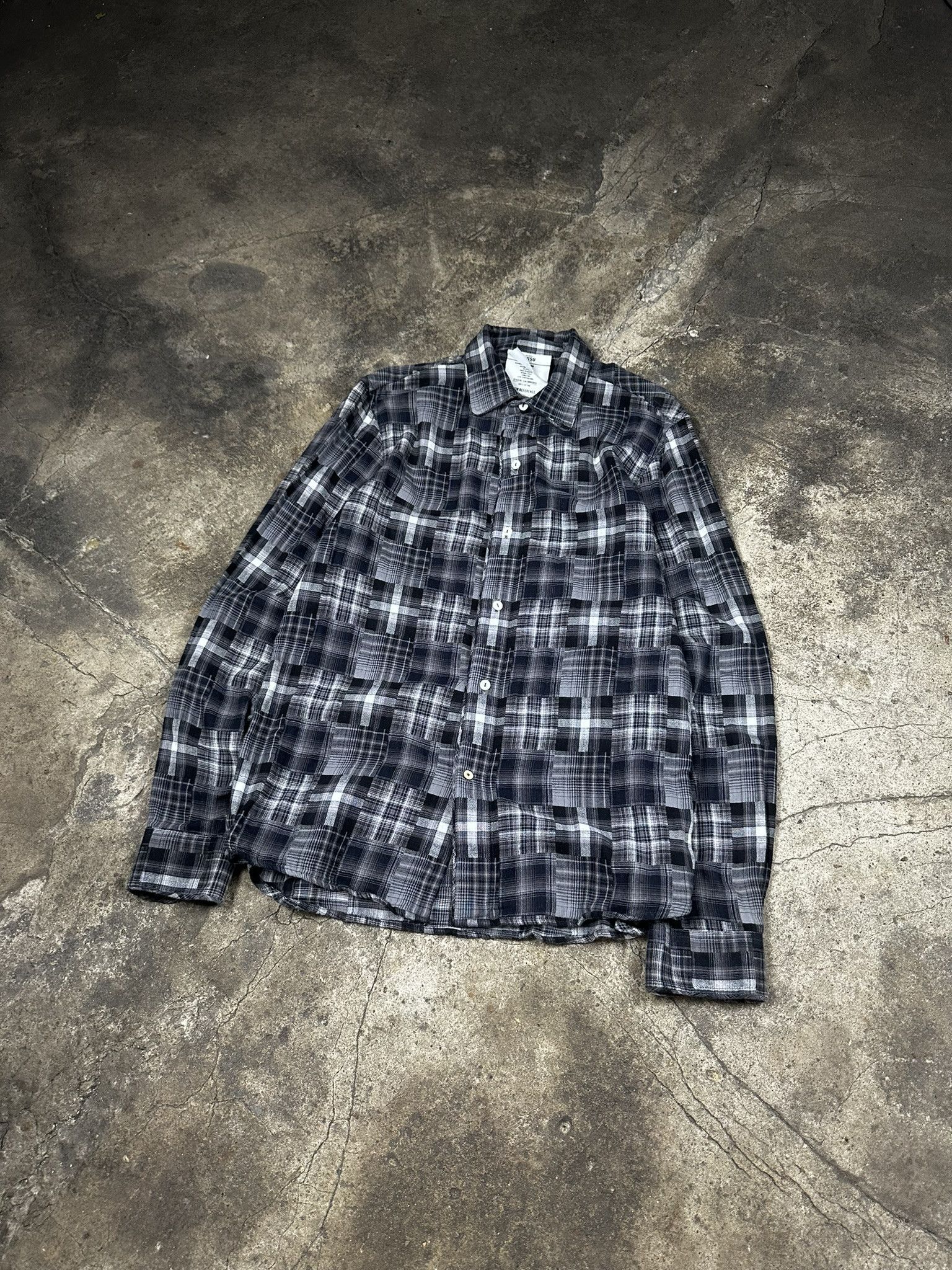 Evisu Evisu Flannel Checked Shirt Size US M / EU 48-50 / 2 - 1 Thumbnail