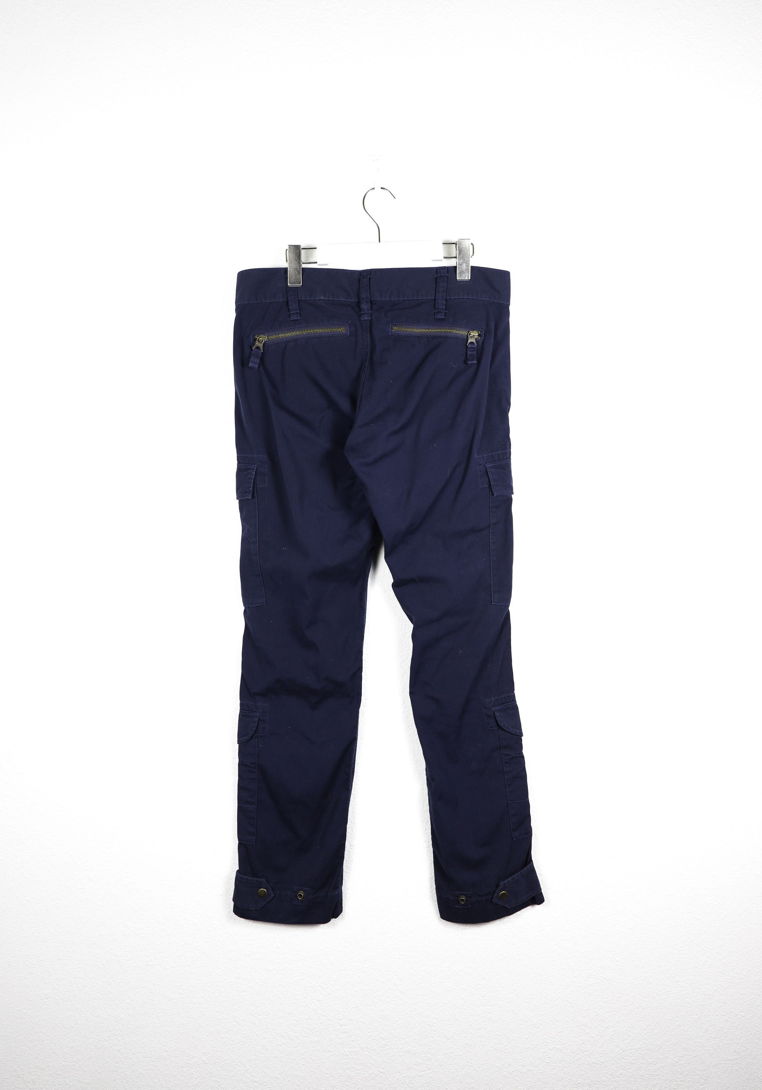 Polo Ralph Lauren × Ralph Lauren Sport Vintage Polo Ralph Lauren Sport Biker Cargo Pants Trousers Size 32" / US 10 / IT 46 - 8 Thumbnail