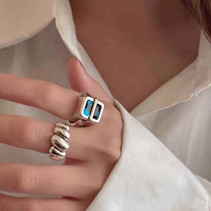 Jewelry Future Jewelry Rings Open Size Chrome Ring (Size 7-13) Size ONE SIZE - 1 Thumbnail