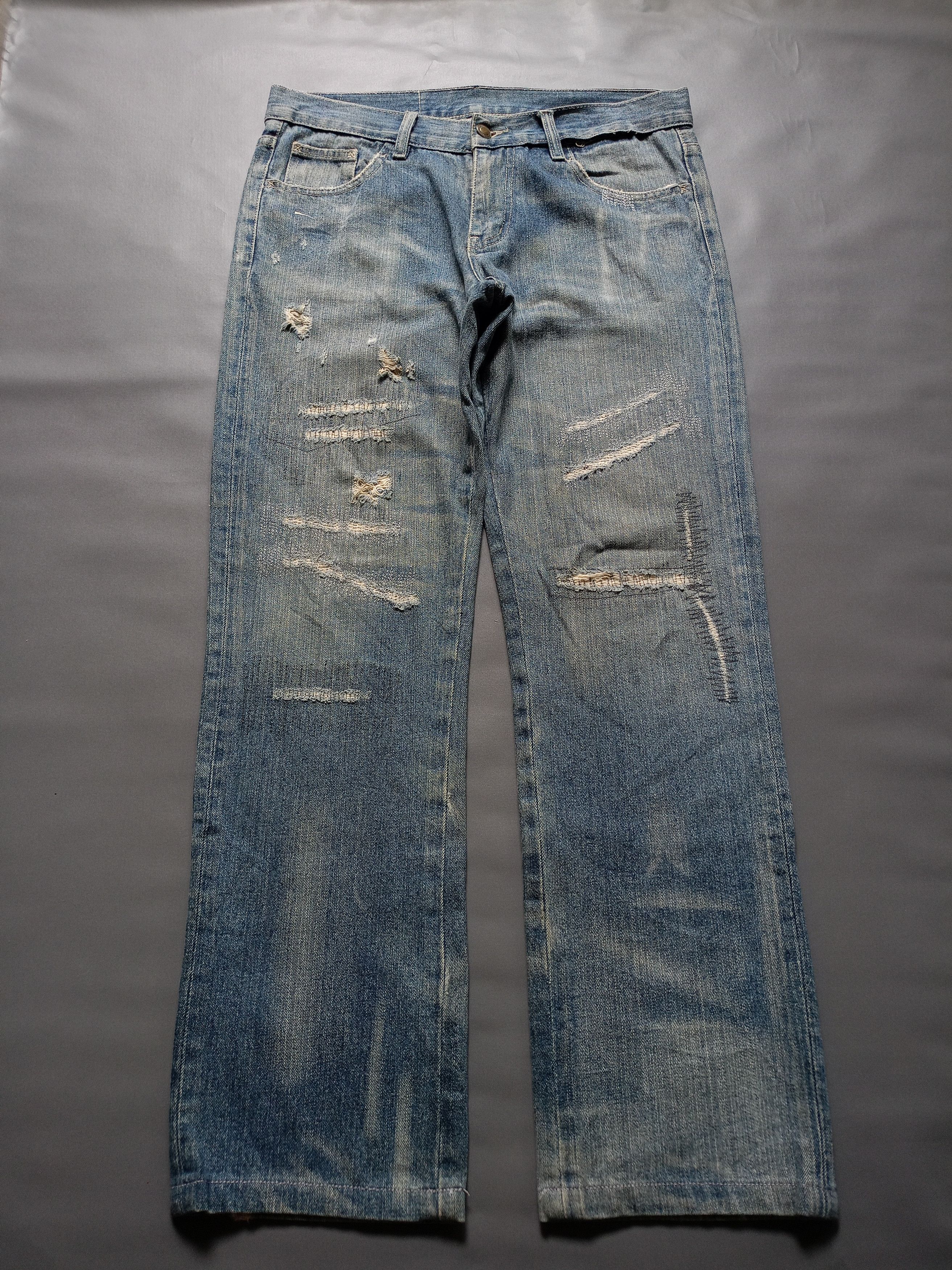 Japanese Brand Neighborhood spnarrow savage ripper denim pants Size US 32 / EU 48 - 3 Thumbnail