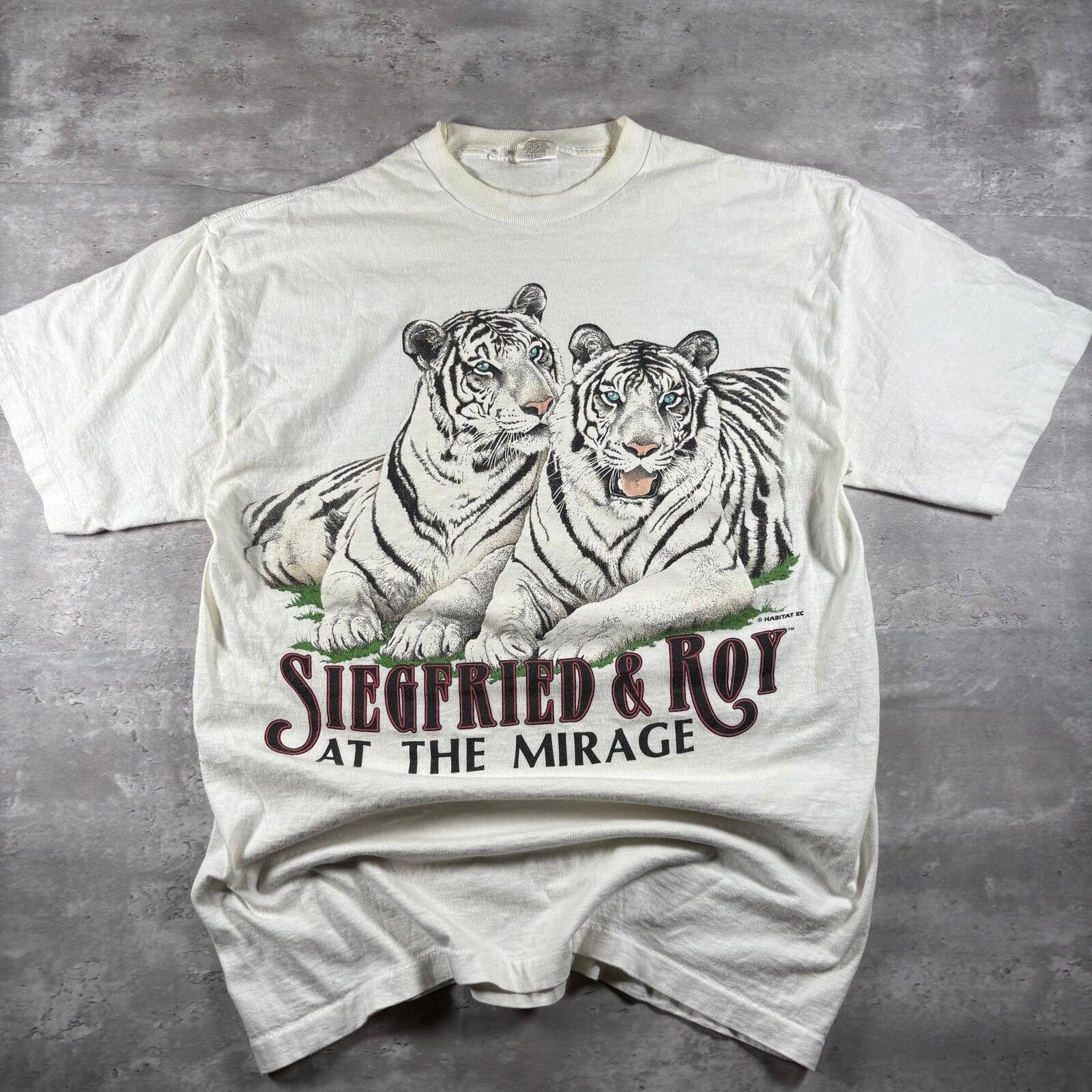 Habitat Vintage Siegfried & Roy at the Mirage single stitch tee Size US L / EU 52-54 / 3 - 9 Thumbnail