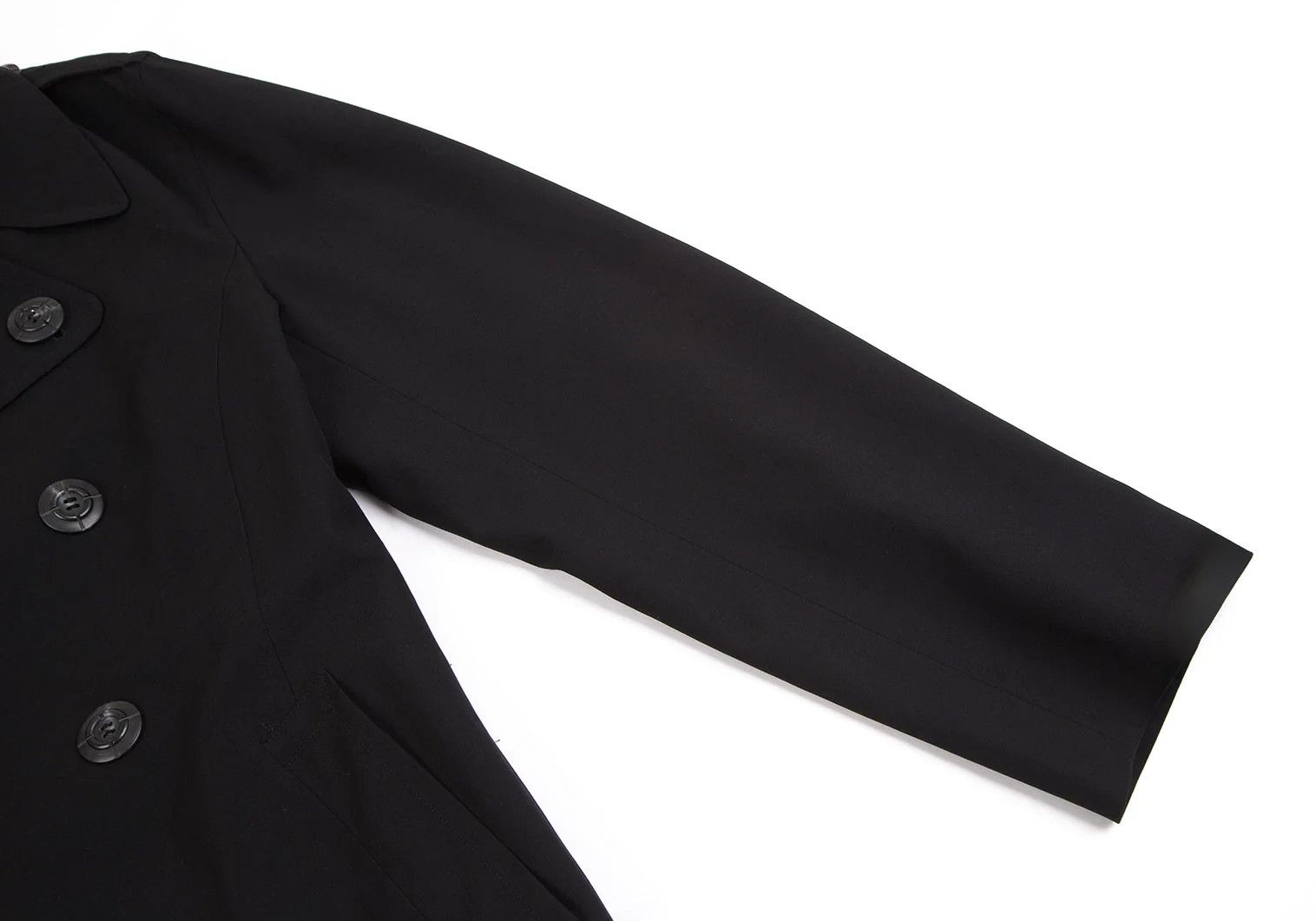 Jean Paul Gaultier Double Half Coat in Black Size 50 Size US M / EU 48-50 / 2 - 7 Thumbnail