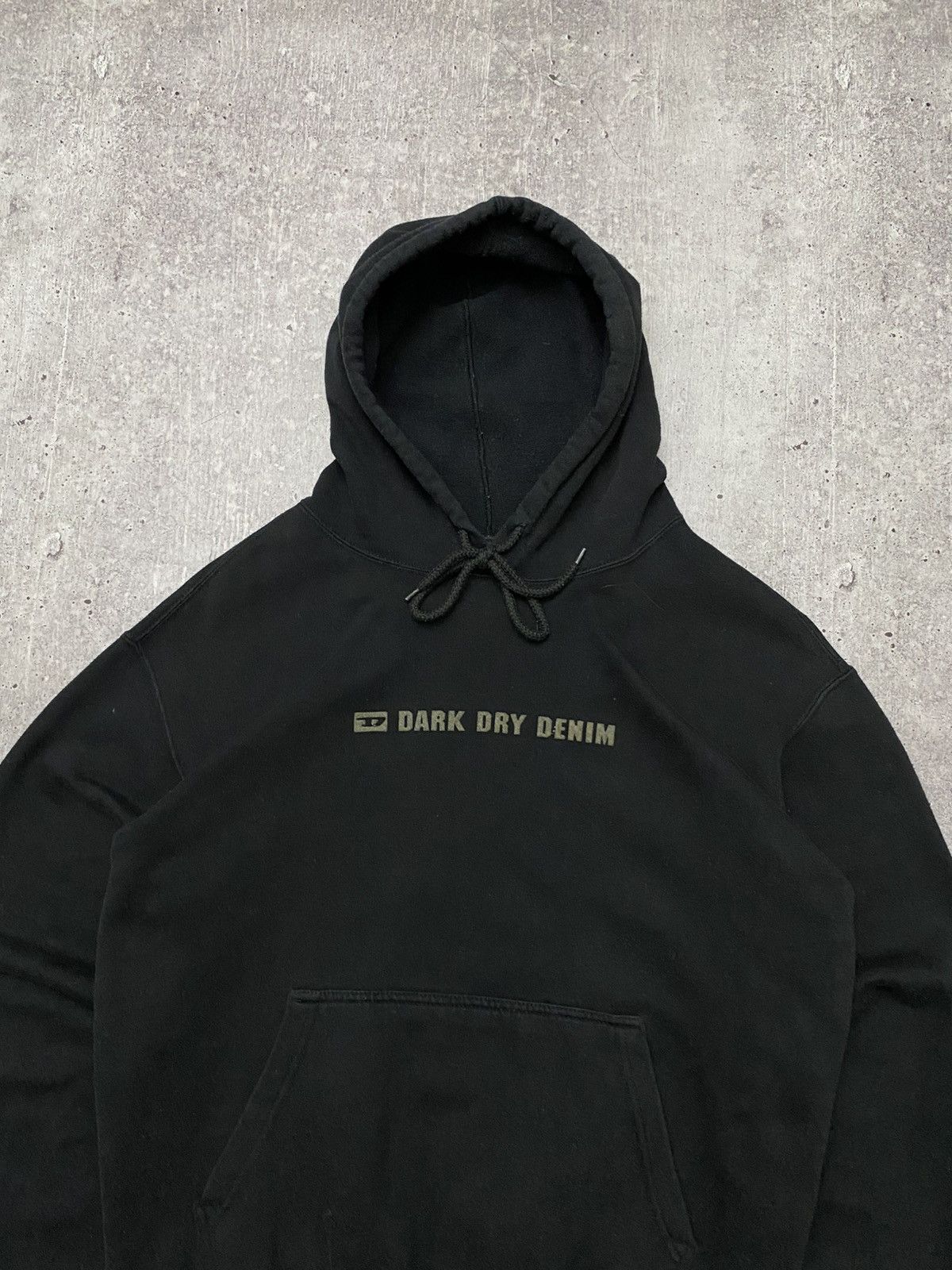 Diesel DIESEL DARK DRY DENIM HOODIE Size US L / EU 52-54 / 3 - 4 Thumbnail