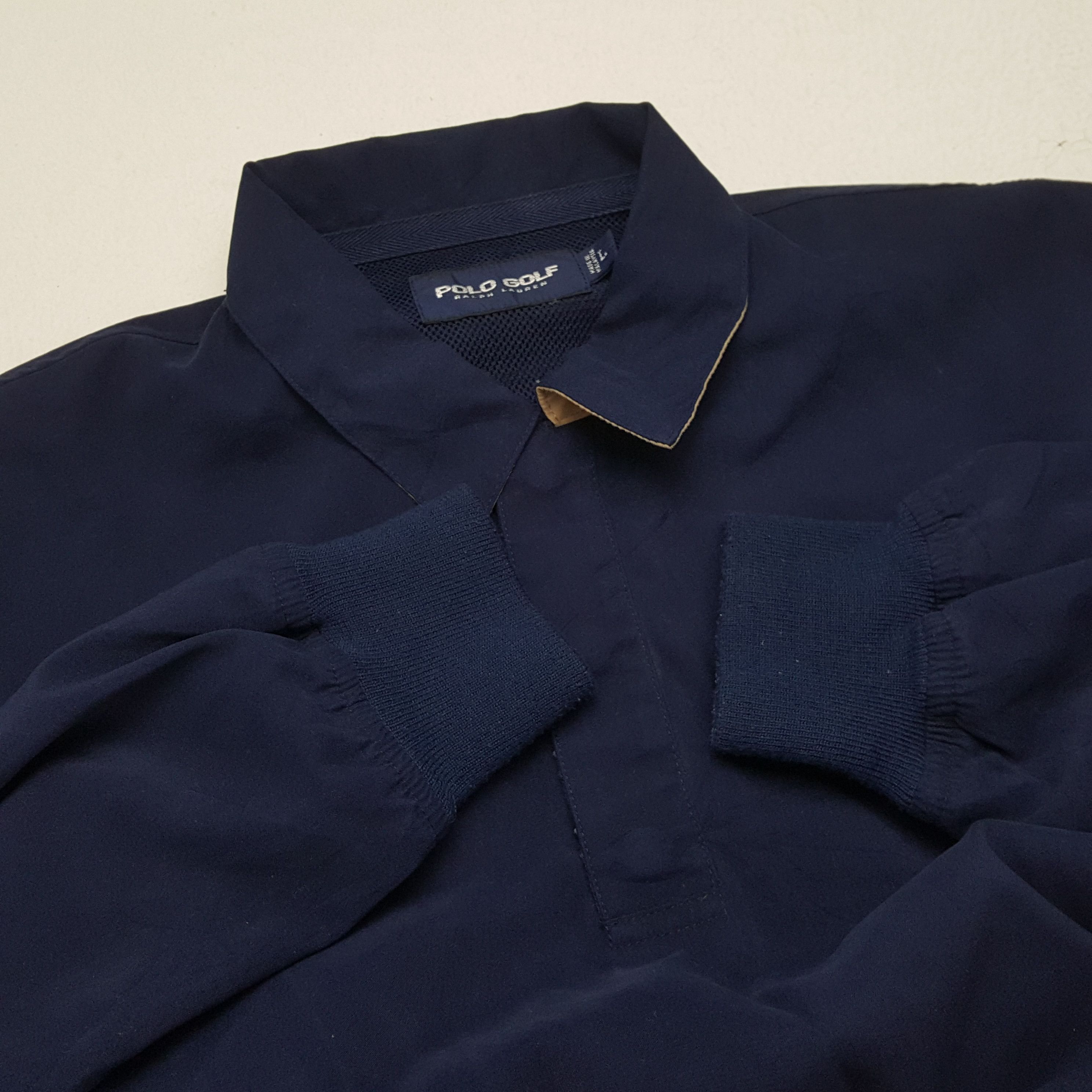 Polo Ralph Lauren × Vintage POLO GOLF RALPH LAUREN Fashion Style Collar Sweatshirt Size US L / EU 52-54 / 3 - 8 Thumbnail