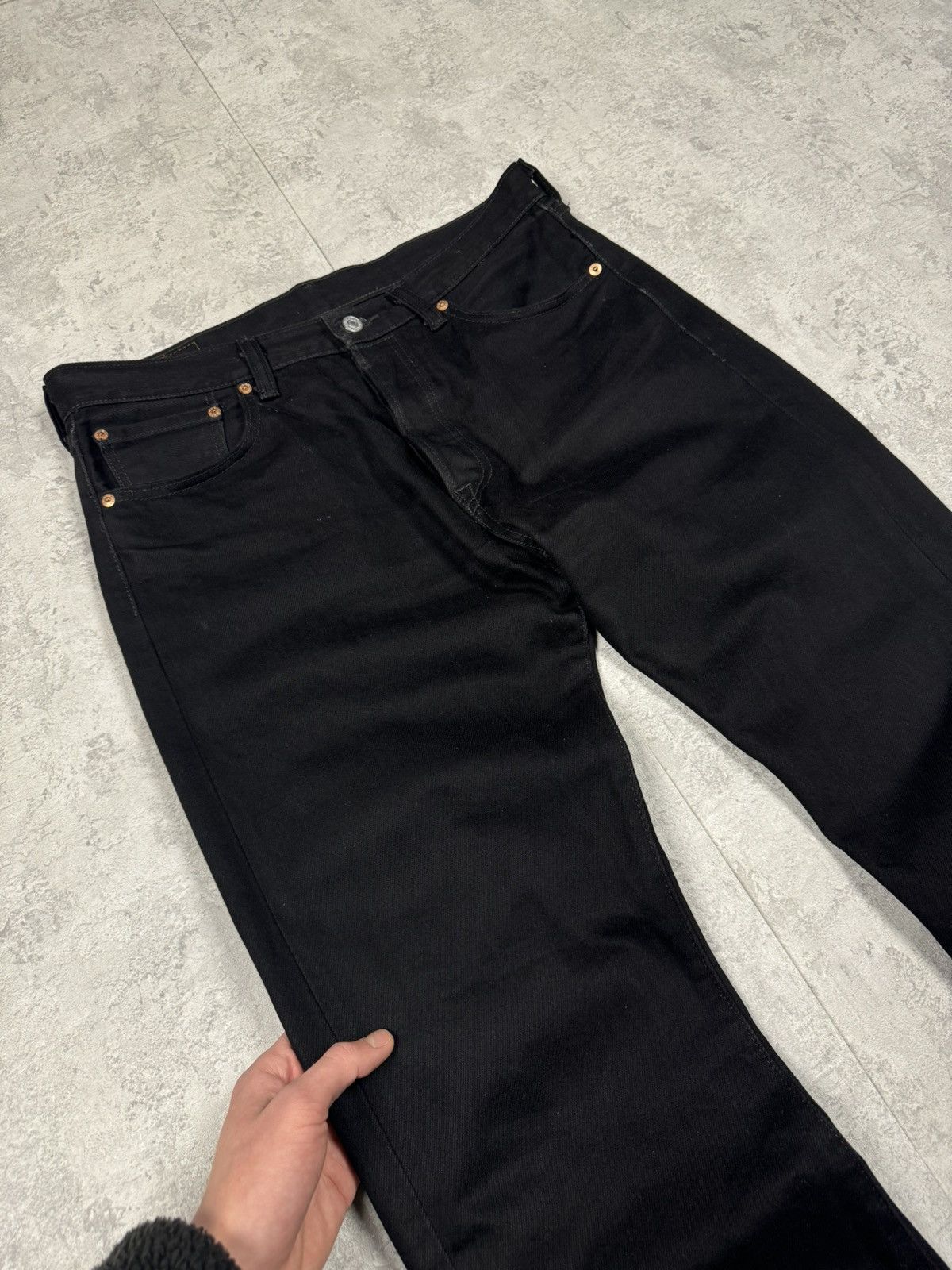 Levi's Levis 501 Black Jeans Size 33/34 Size US 33 - 12 Thumbnail