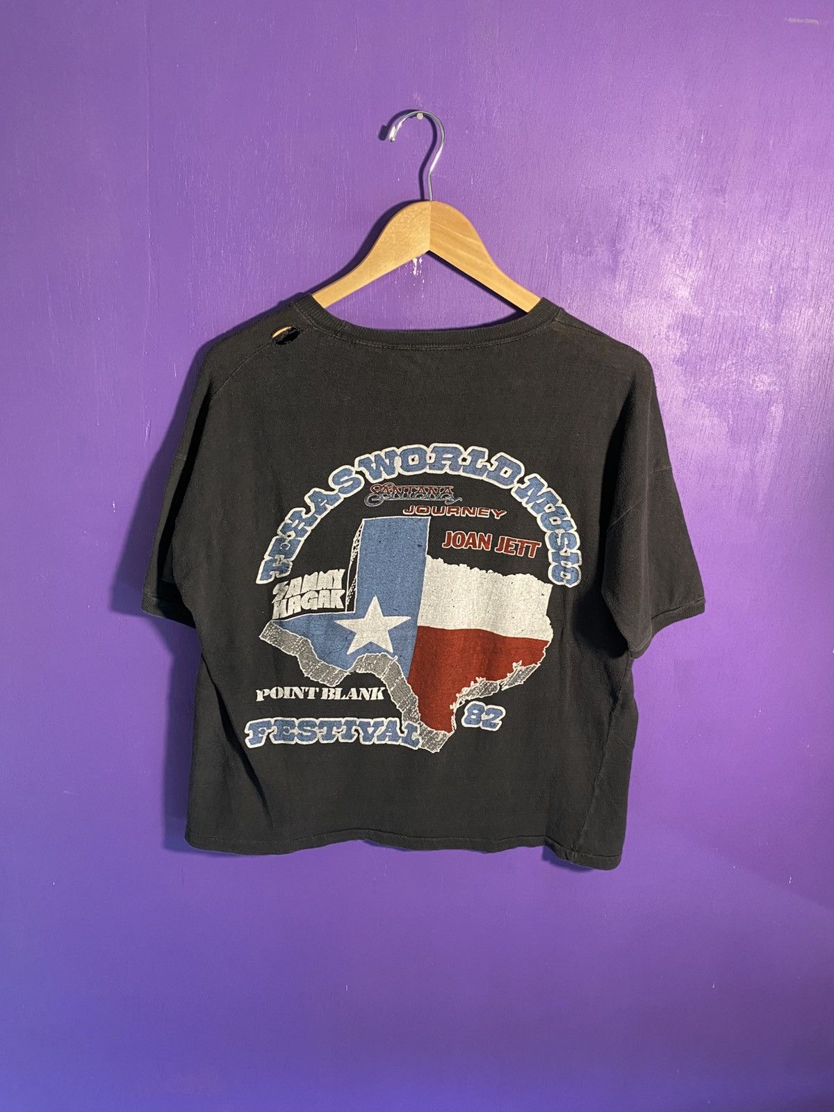 Band Tees Vintage 1982 Texas world music festival t-shirt Size US L / EU 52-54 / 3 - 2 Thumbnail