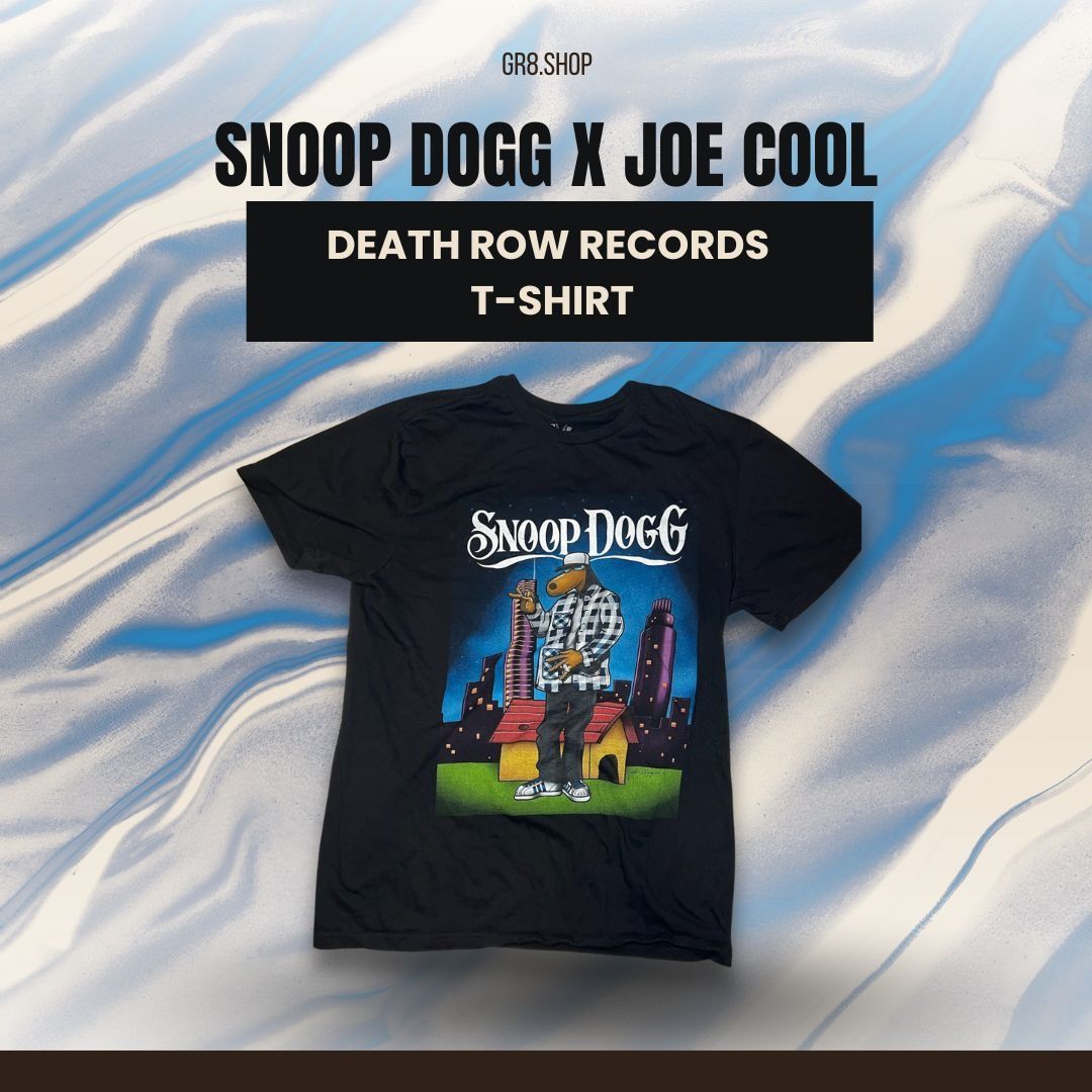 Other Snoop Dogg X Joe Cool Death Row Records Graphic T-Shirt Medi Size US M / EU 48-50 / 2 - 1 Thumbnail
