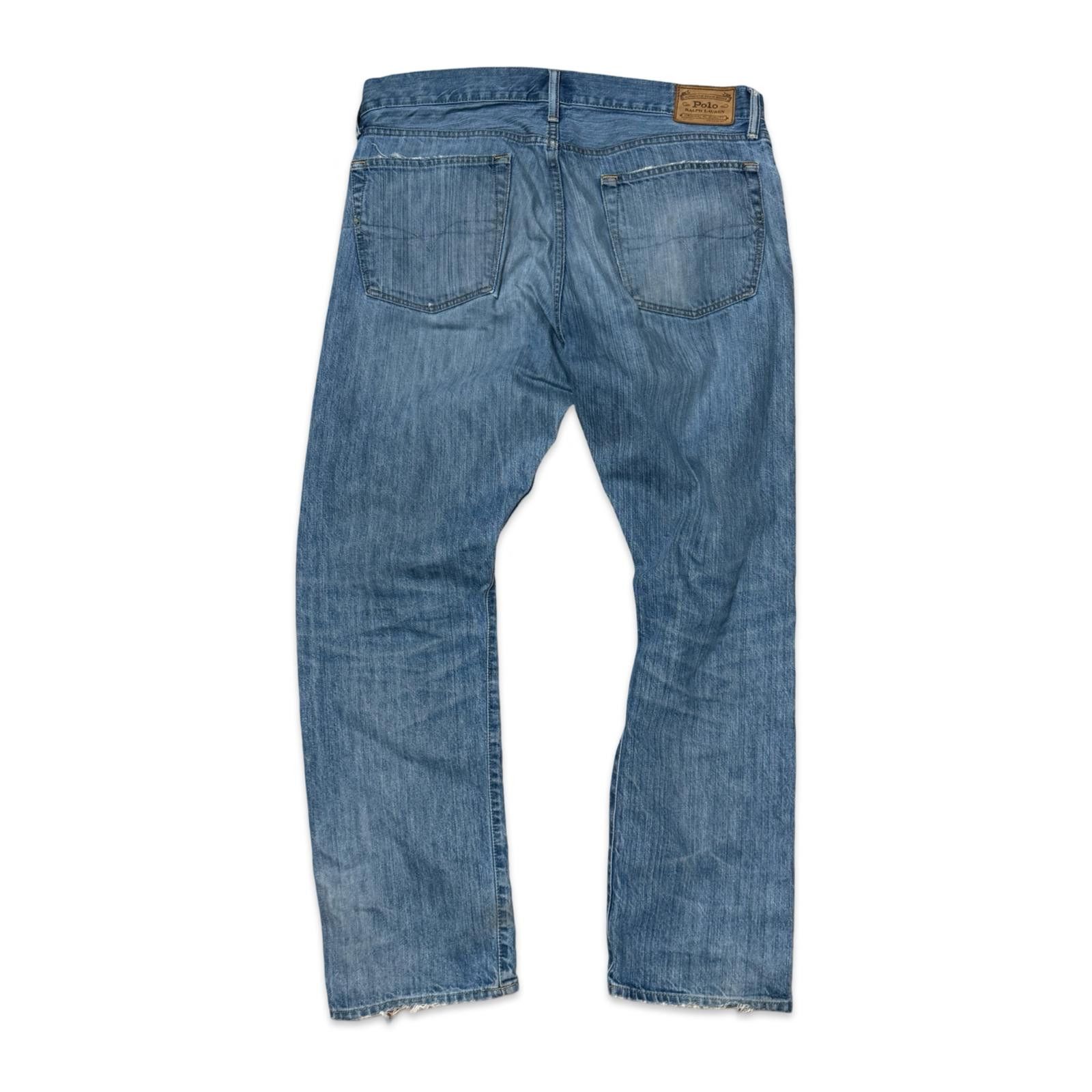Polo Ralph Lauren Polo Ralph Lauren Men's Light Wash Denim Jeans Size US 36 / EU 52 - 7 Thumbnail