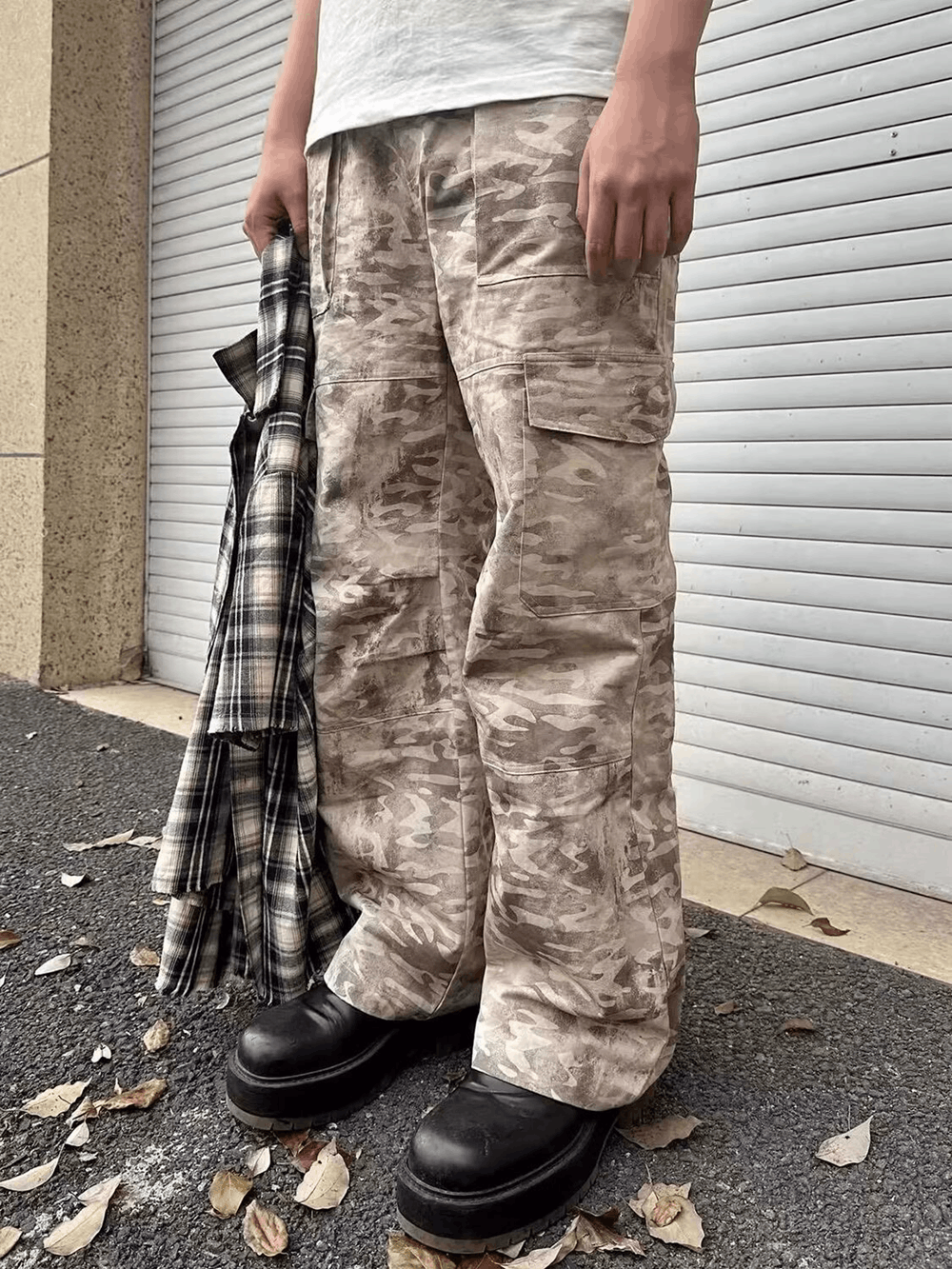 Japanese Brand × Vintage Vintage pants cleanfit military style Size US 26 / EU 42 - 1 Thumbnail