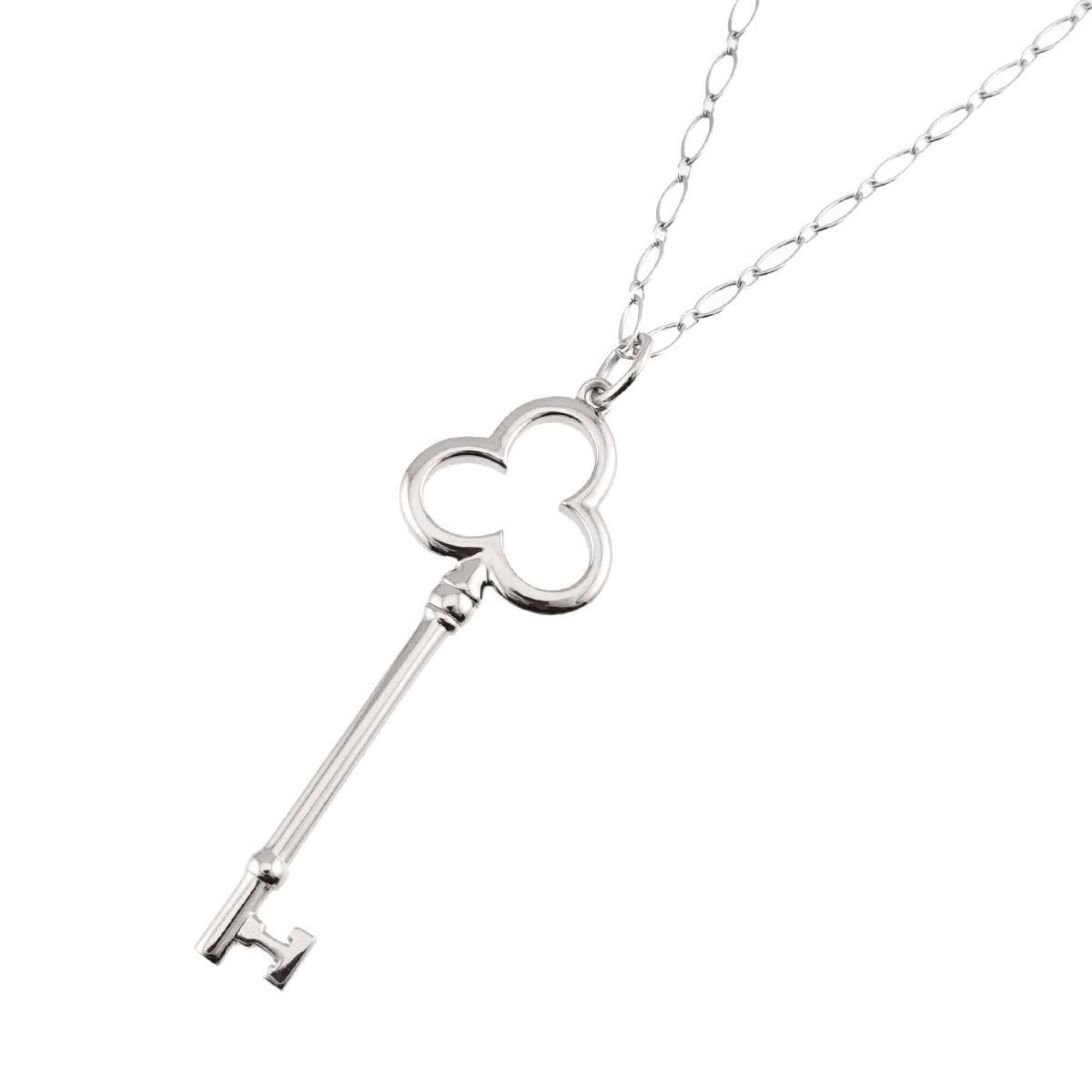 Tiffany & Co. Tiffany & Co. Clover Key Necklace, 51cm, Sterling Silver (SV 925) Necklace Size ONE SIZE - 1 Thumbnail