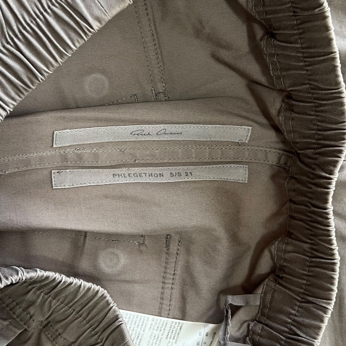 Rick Owens RICK OWENS 2021SS Bauhaus Cargo Pants Size US 40 / EU 56 - 6 Thumbnail