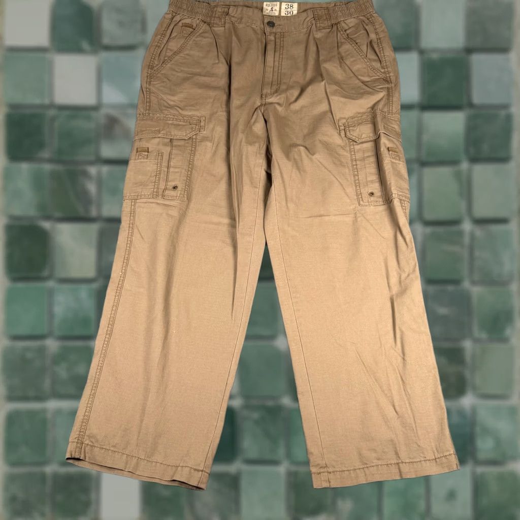 Vintage Red Head Cargo Pants 37x30 Beige Ripstop Canvas Utility Tactical Field Outdoor Mens Pants Regular Inseam 30" Size US 37 - 1 Thumbnail