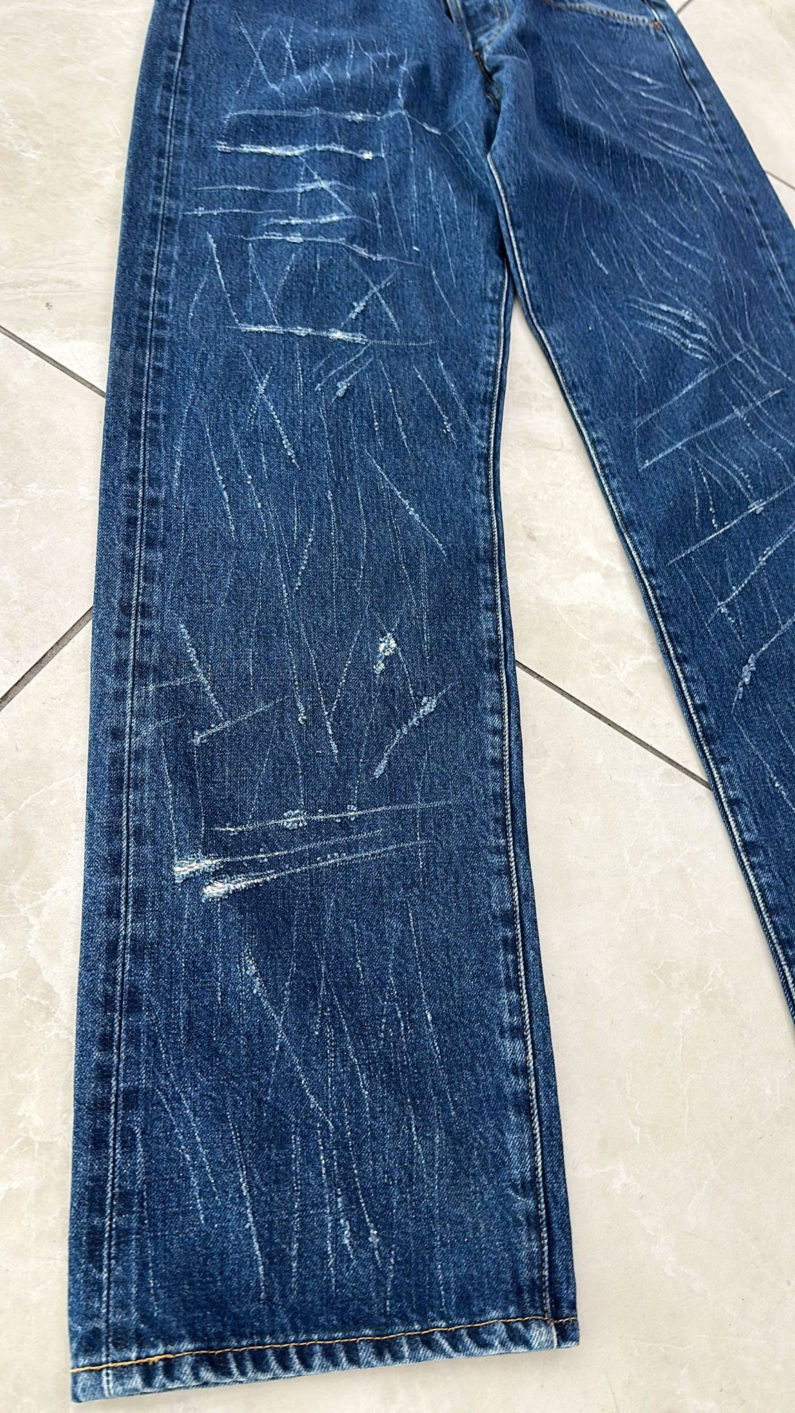 Levi's Vintage Clothing LVC SAMPLE Levi's Vintage Clothing 1984 501XX Selvedge Jean Size US 32 / EU 48 - 4 Thumbnail