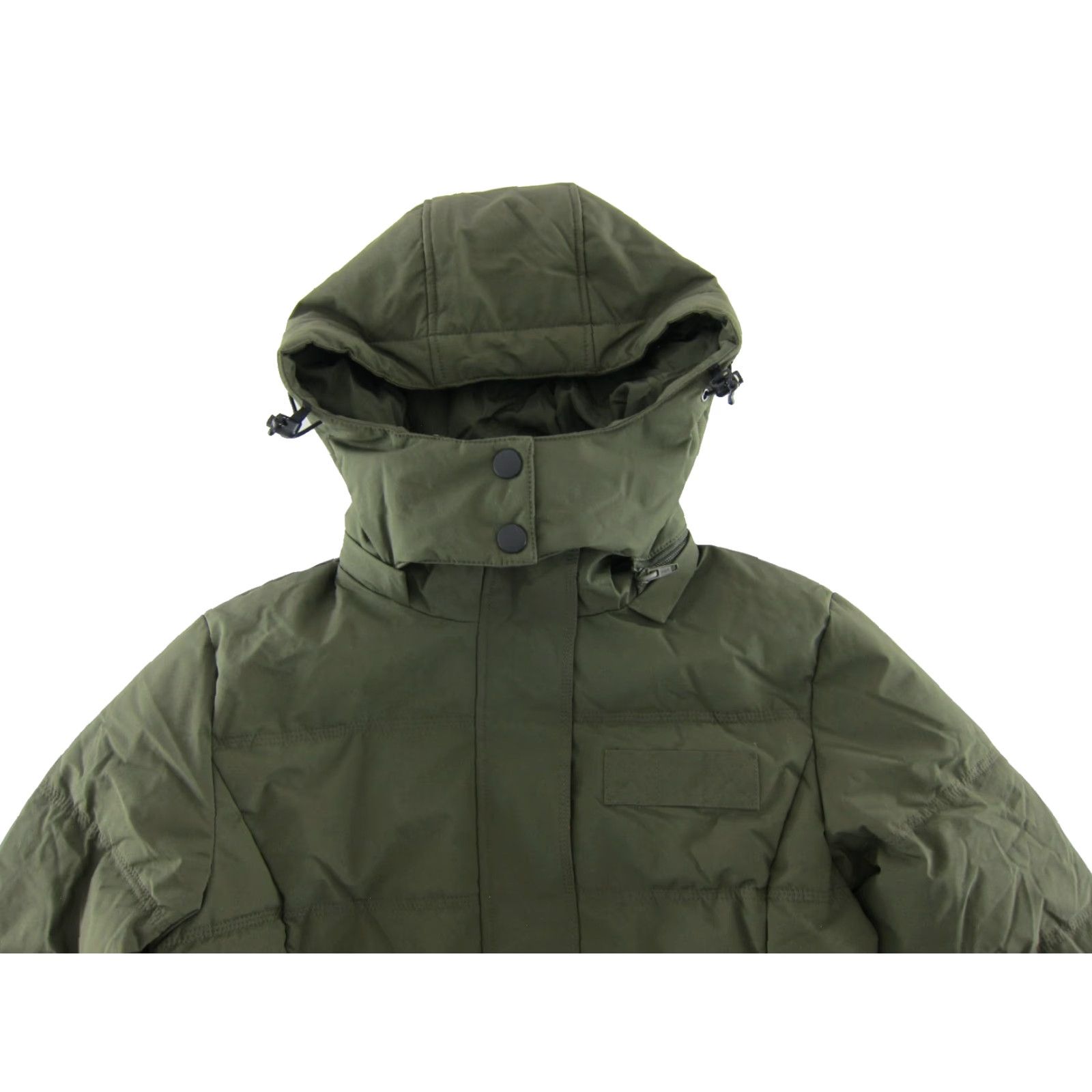 Vintage Wantdo Women Small Army Green Waterproof Hooded Ski Snowboard Winter Warm Jacket Size S / US 4 / IT 40 - 4 Thumbnail