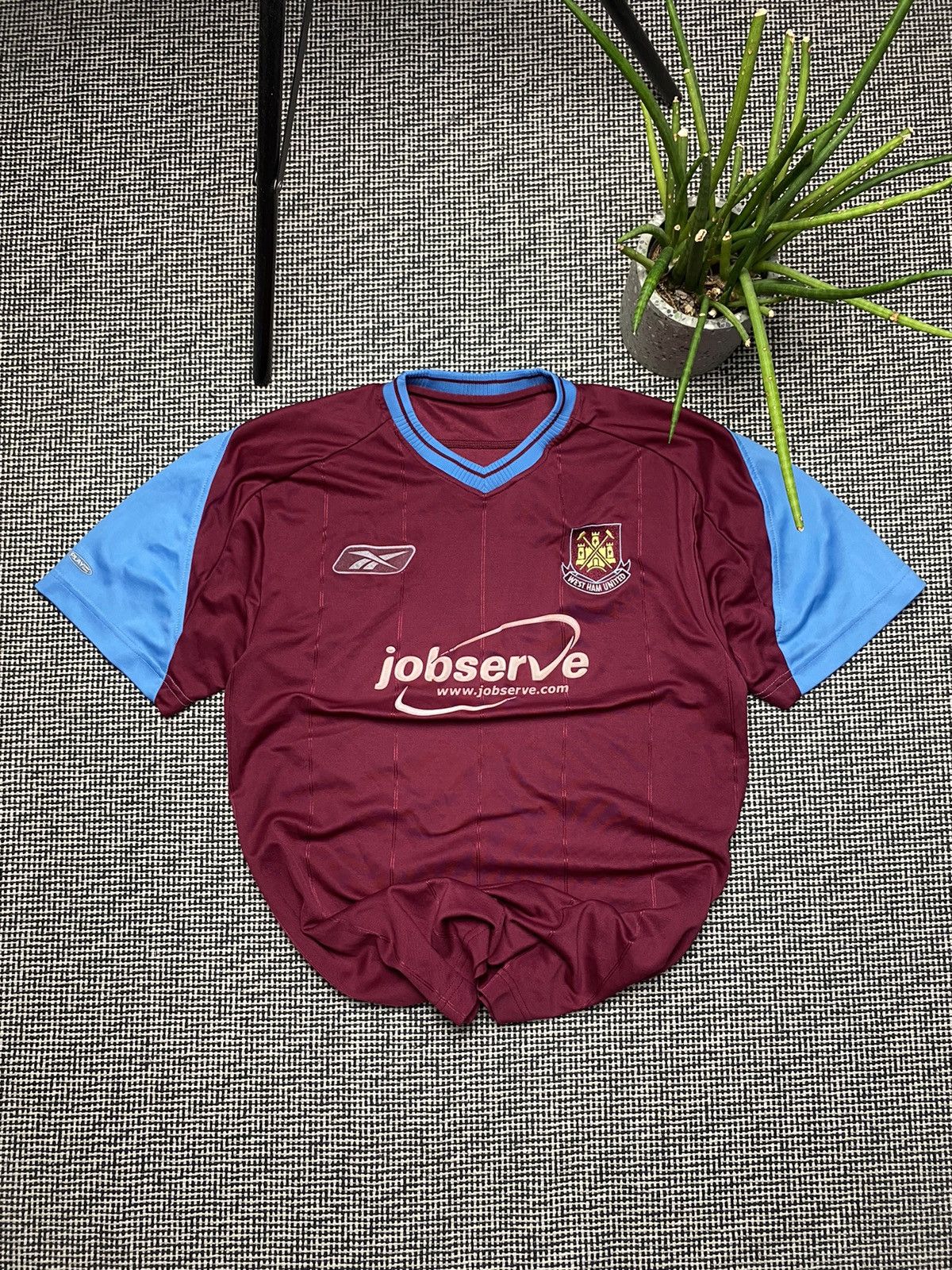 Reebok × Vintage West ham United Reebok vintage rare soccer jersey Size US S / EU 44-46 / 1 - 1 Thumbnail