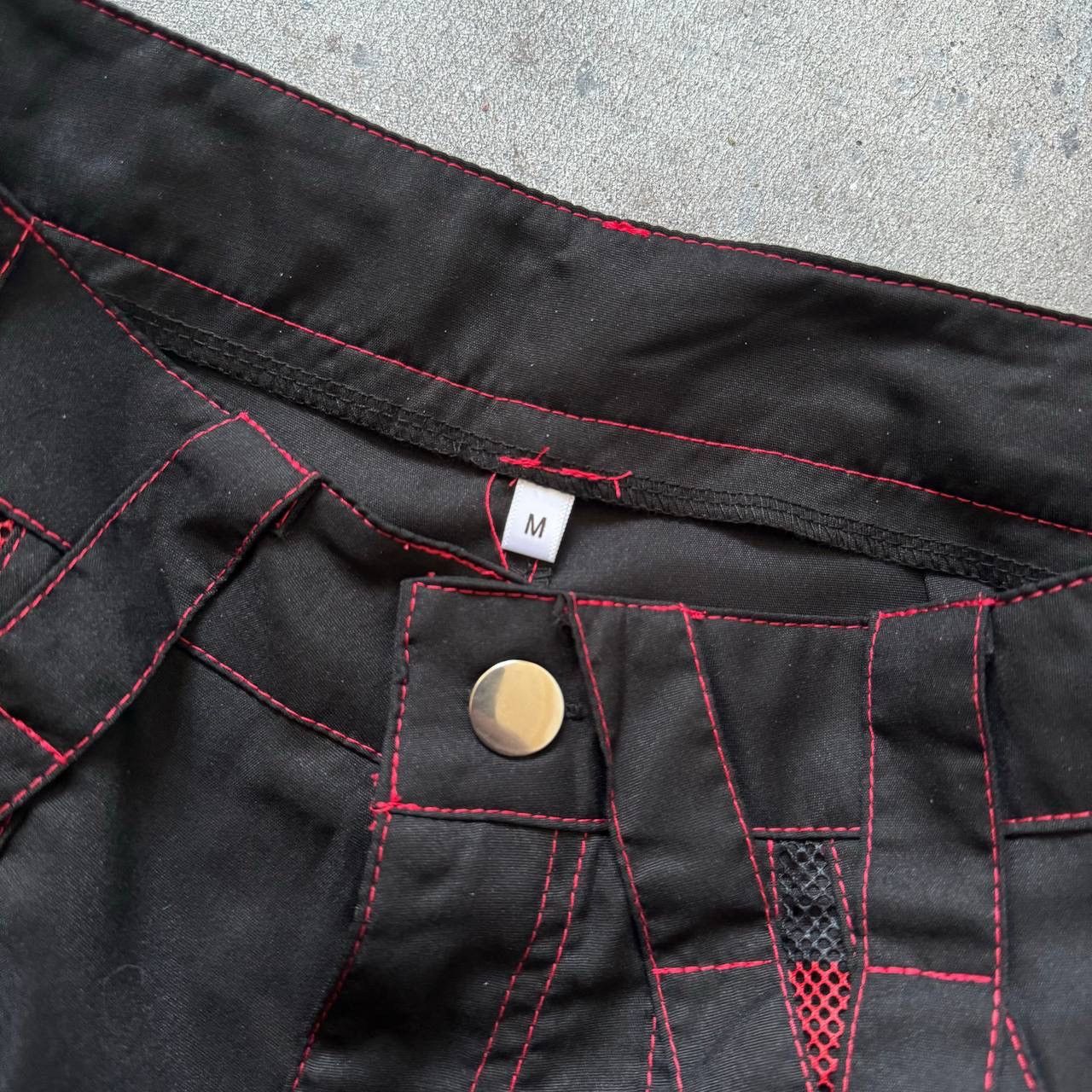 Y2K Gothic Bondage Cargo Pants (Tripp NYC vibe)