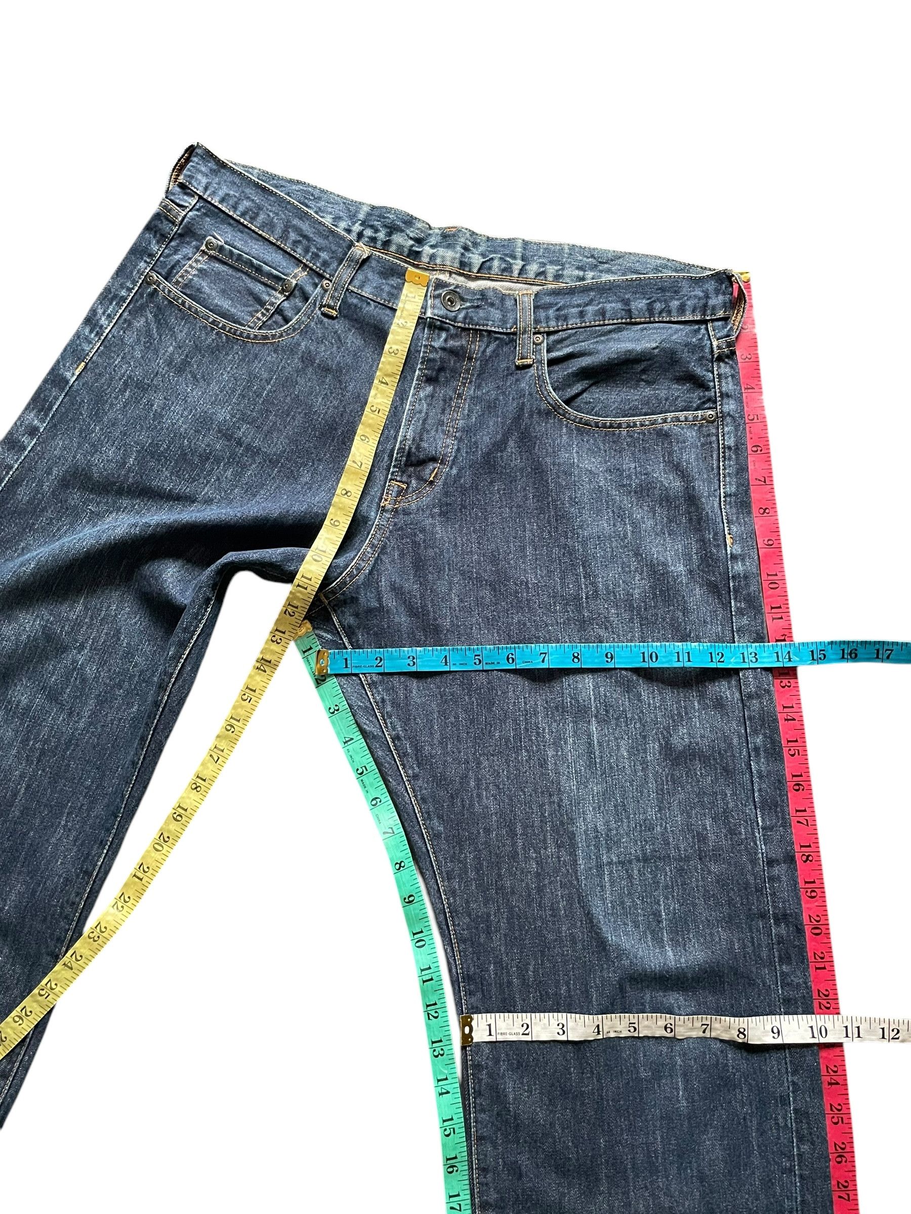 GU GU Japan Indigo Denim Size US 37 - 9 Thumbnail