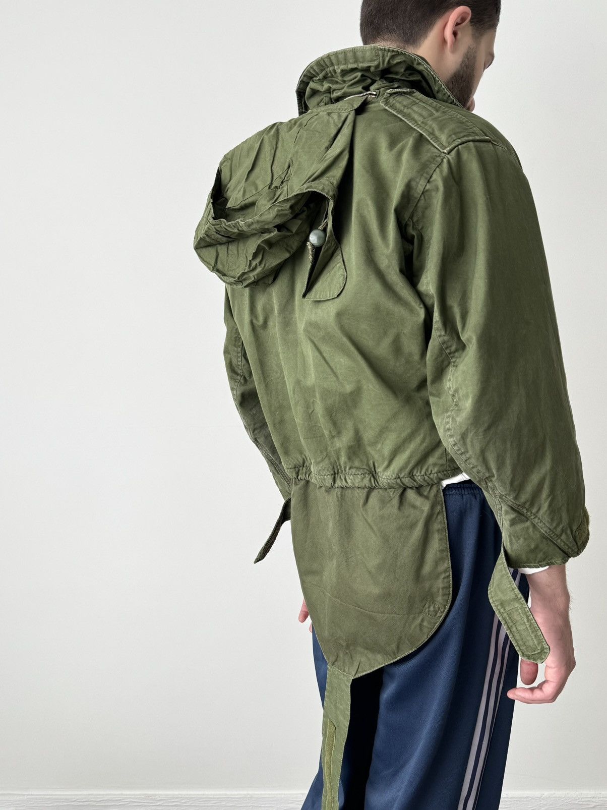 Vintage Early 1980s British Army RAF MK3 Cold Weather Flying Jacket Size US M / EU 48-50 / 2 - 3 Thumbnail