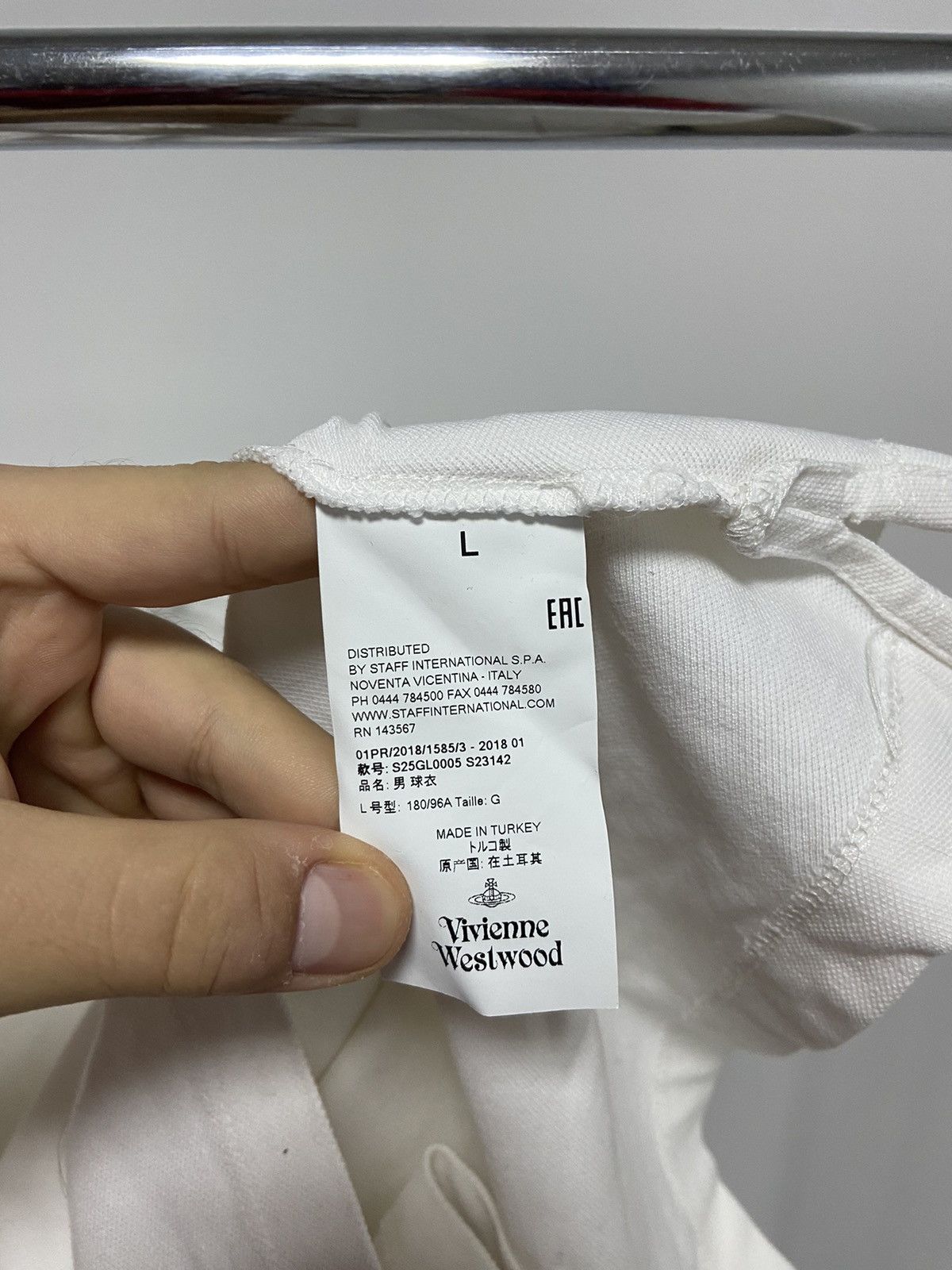Vintage × Vivienne Westwood Vivienne Westwood Longsleeve Vintage Small Orb Logo Luxury Size US L / EU 52-54 / 3 - 7 Thumbnail