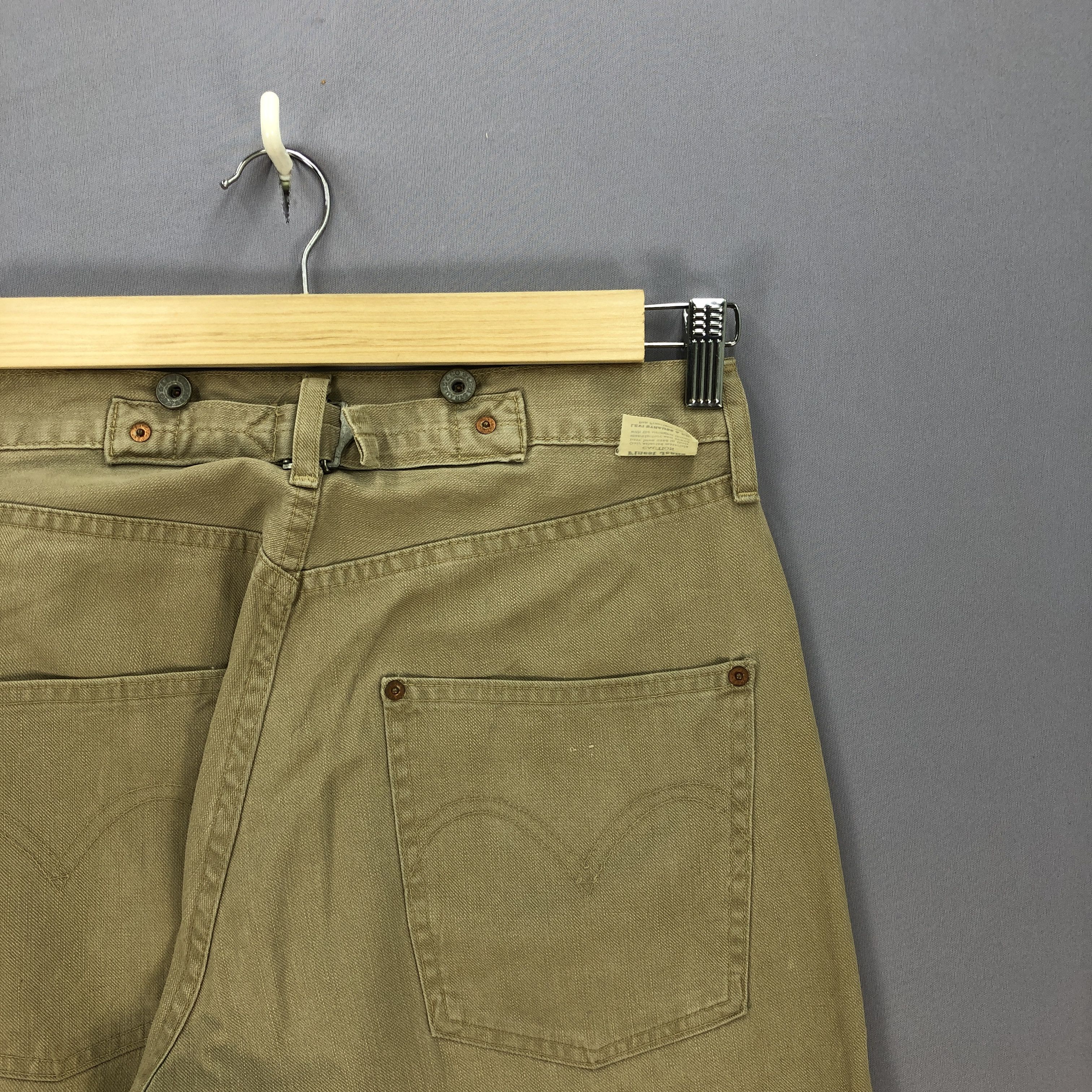 Levi's Vintage 90s Levi's Buckle Back Jeans Levi's 820 Brown Denim Size 28" / US 6 / IT 42 - 5 Thumbnail