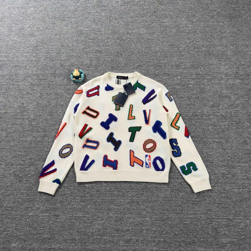 Louis Vuitton Louis Vuitton Colorful Knit Sweater for Men 0089 Size US L / EU 52-54 / 3 - 1 Thumbnail