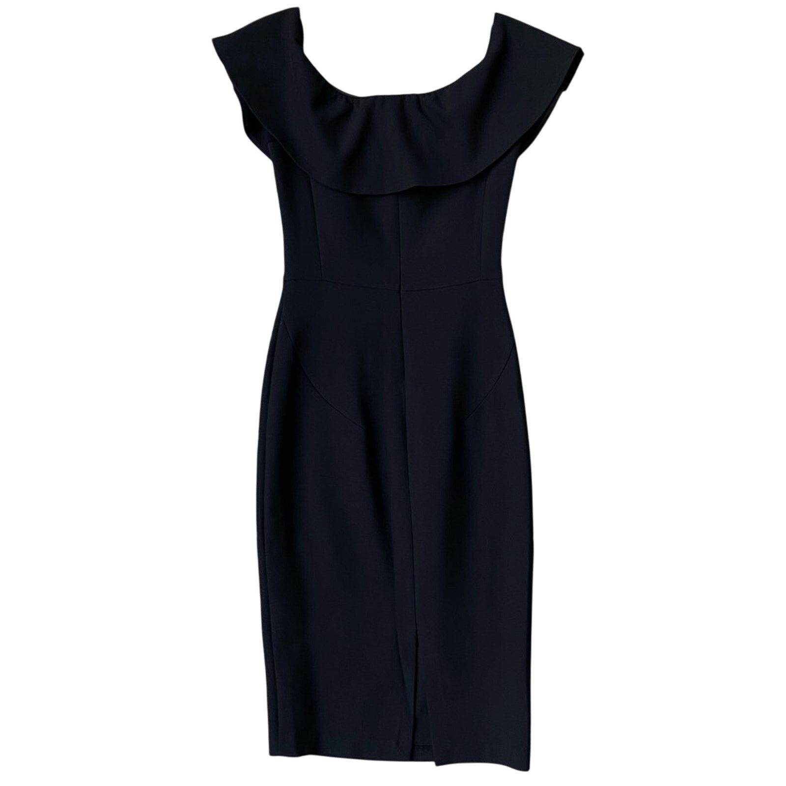 Zara Zara Basic Womens Small Polyester Midi Bodycon Dress Size S / US 4 / IT 40 - 2 Thumbnail