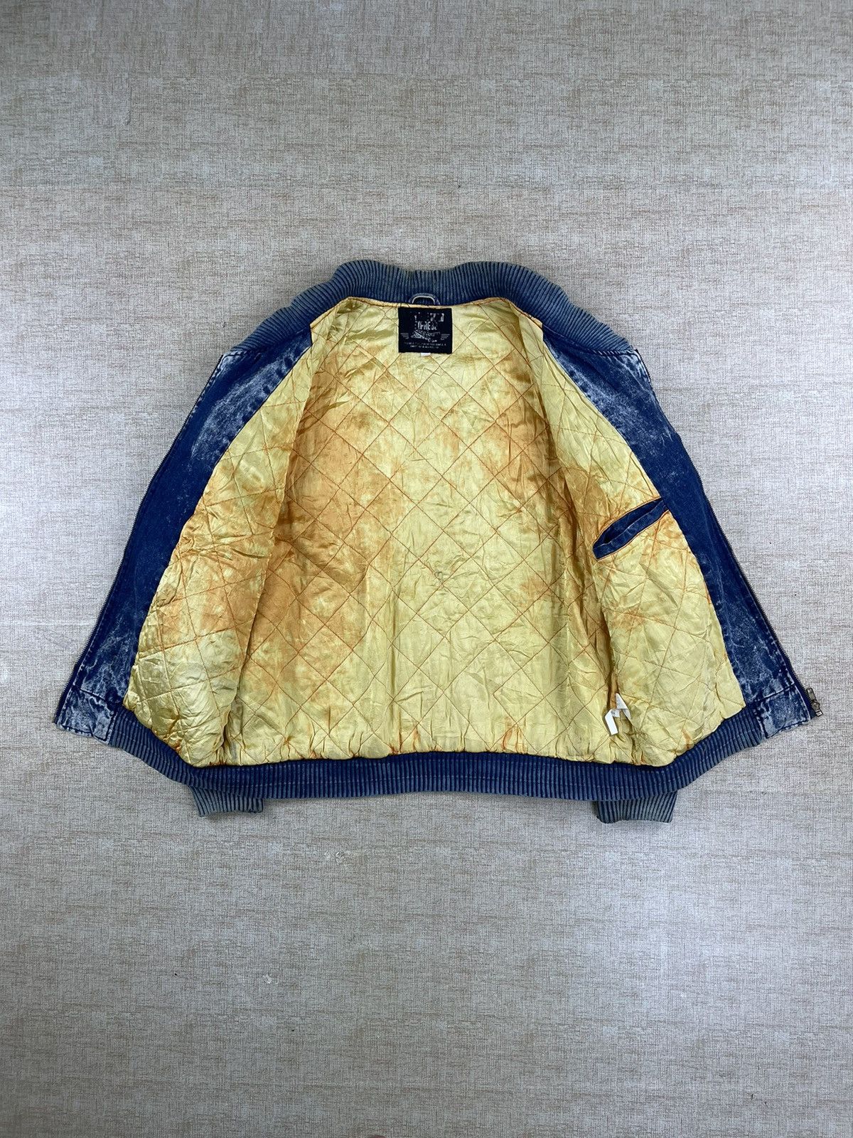 Hysteric Glamour × If Six Was Nine × Vintage Vintage 70s/80s Champion Works Acid Wash Bomber Jacket Size US L / EU 52-54 / 3 - 8 Thumbnail